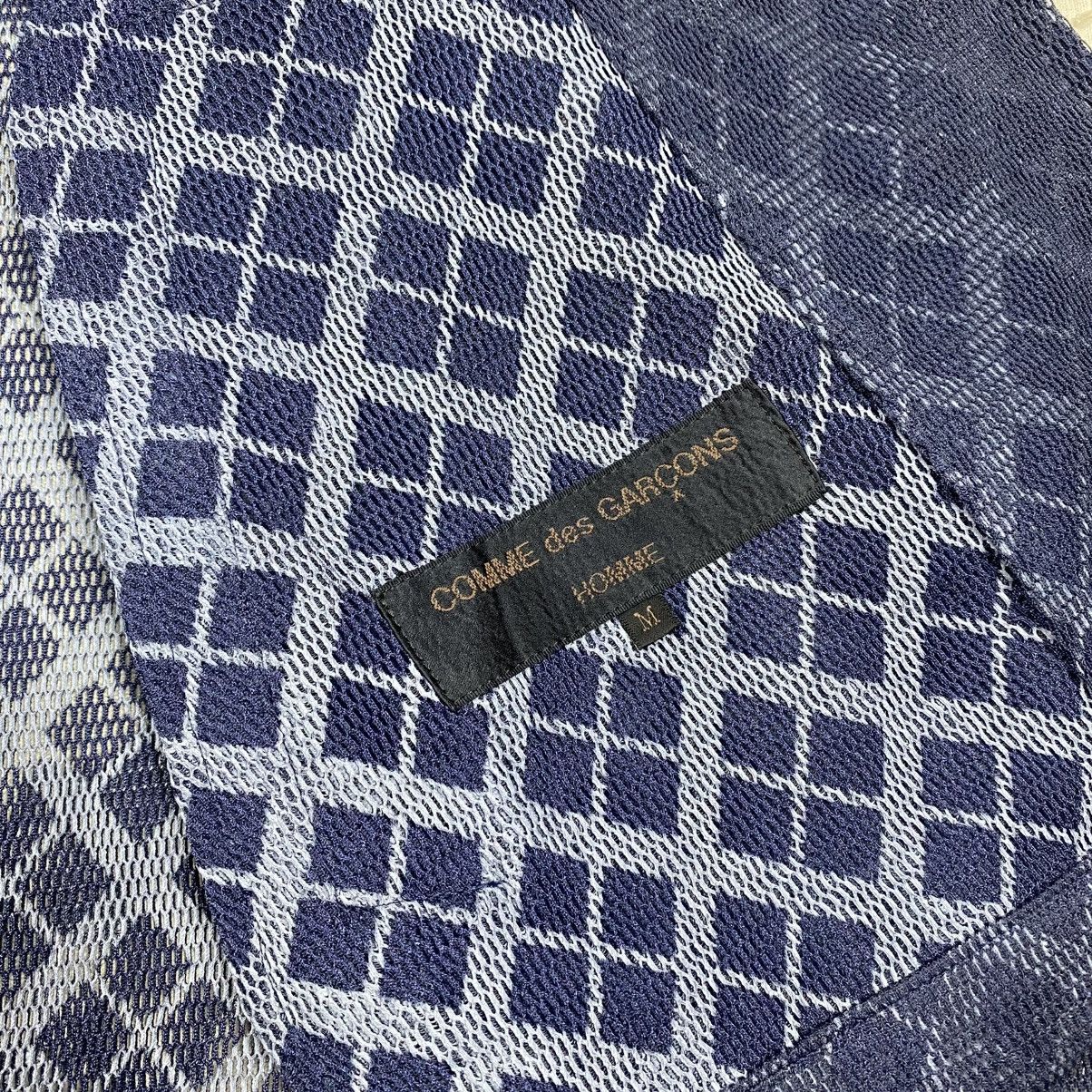 Comme des Garcons Homme Plus Comme des Garcons Homme AD2001 Mesh Work Jacket Size US M / EU 48-50 / 2 - 10 Thumbnail