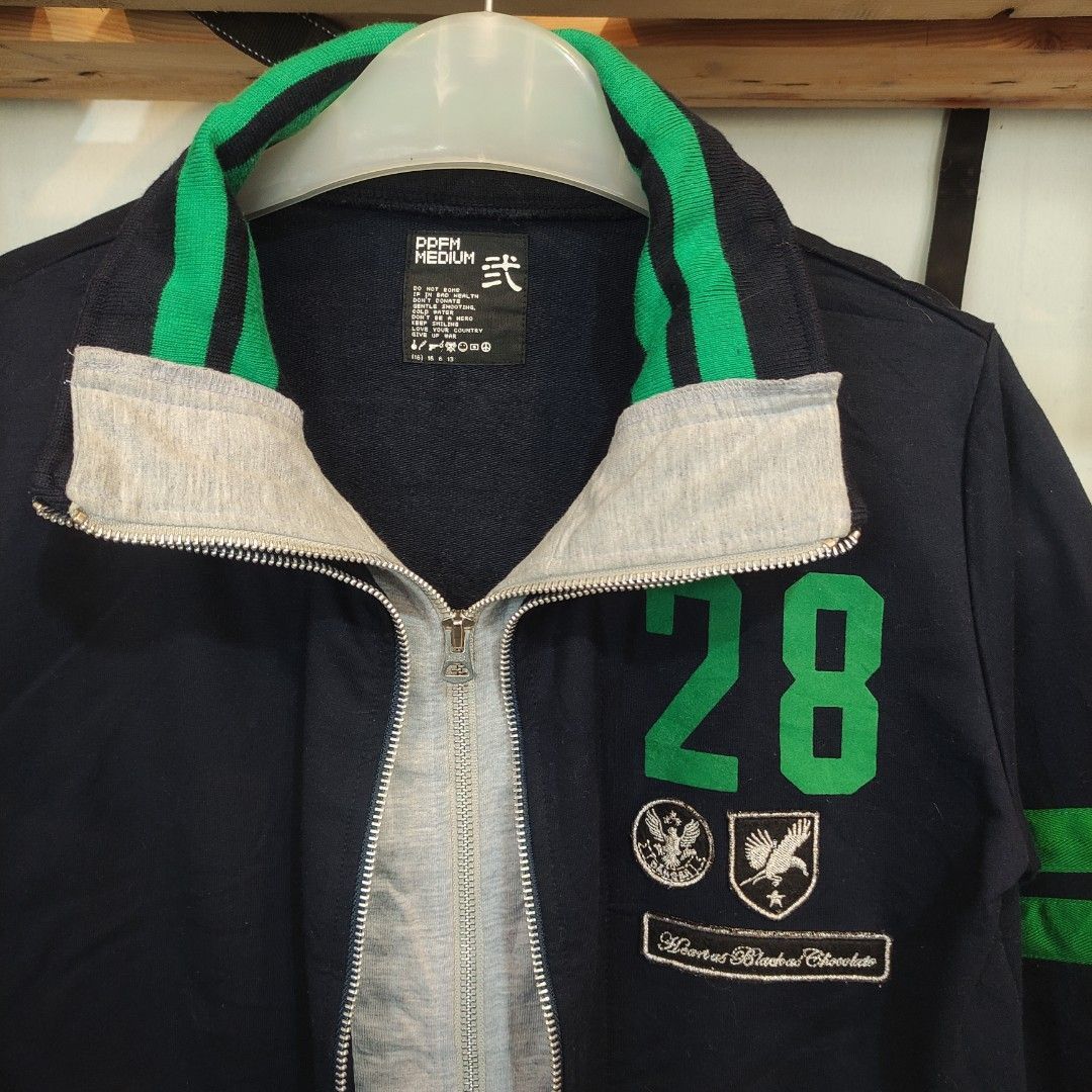 Japanese Brand × PPFM PPFM Double Zipper Rebel Quotes Jacket Size US M / EU 48-50 / 2 - 6 Thumbnail