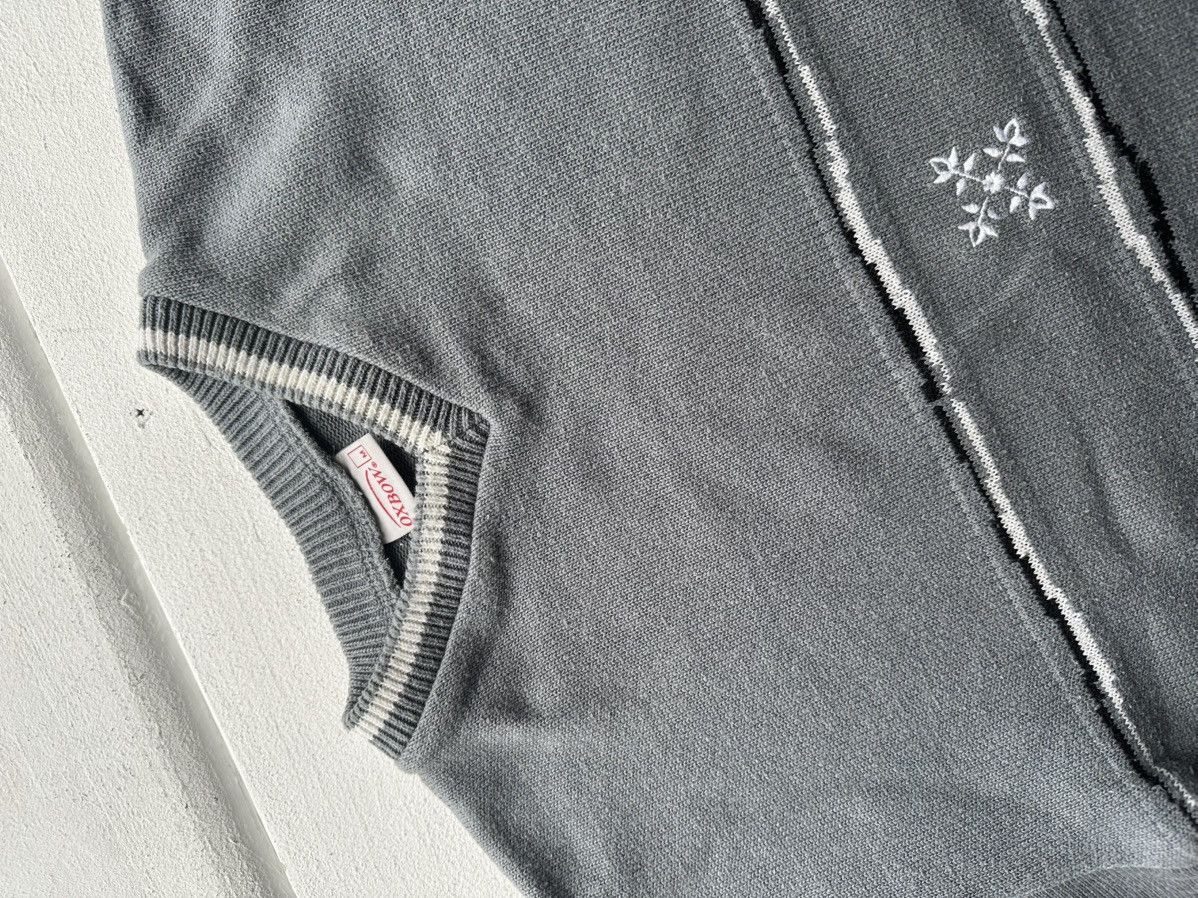 Oxbow × Vintage 🚨 VINTAGE OXBOW SWEATER RARE WITH LOGO V NECK LUXURY Size US M / EU 48-50 / 2 - 5 Thumbnail