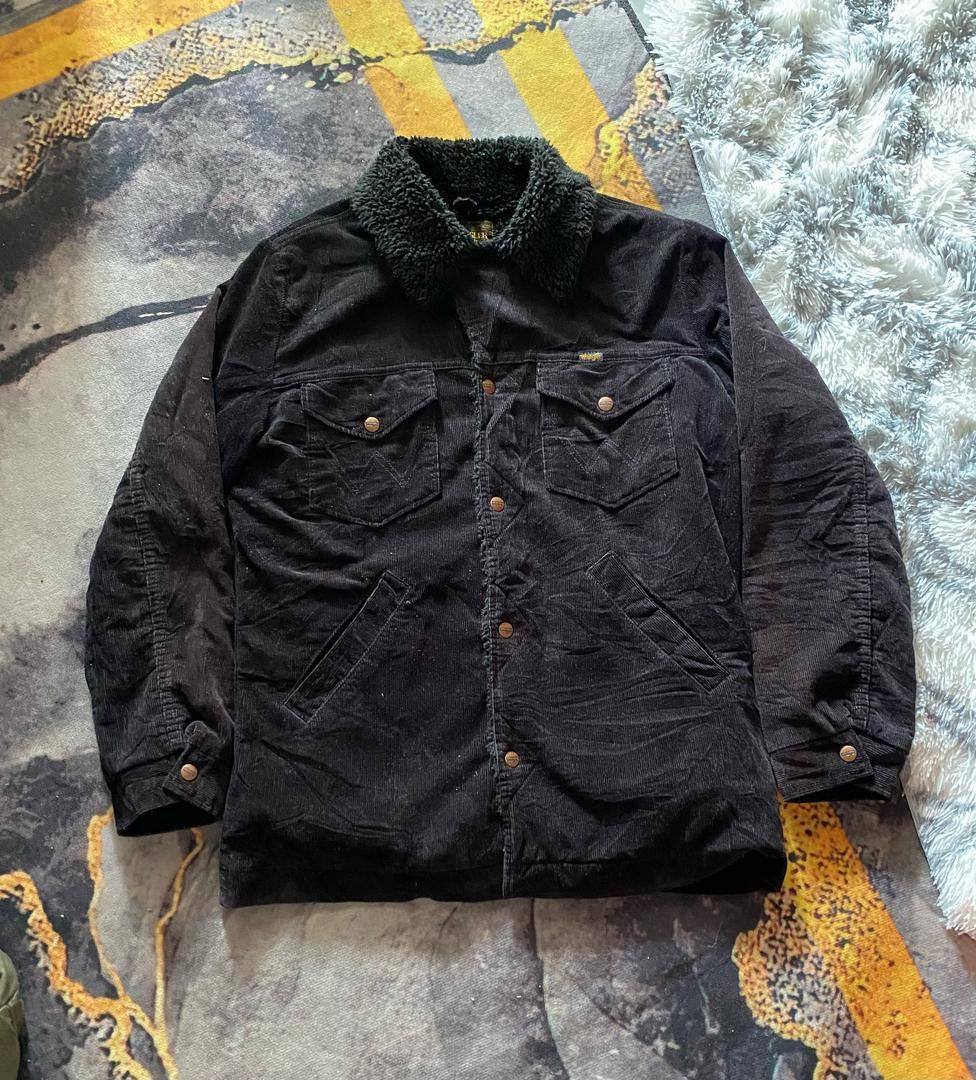 Japanese Brand × Wrangler Wrangler Coudroy Sherpa Button Jacket Size US M / EU 48-50 / 2 - 1 Thumbnail