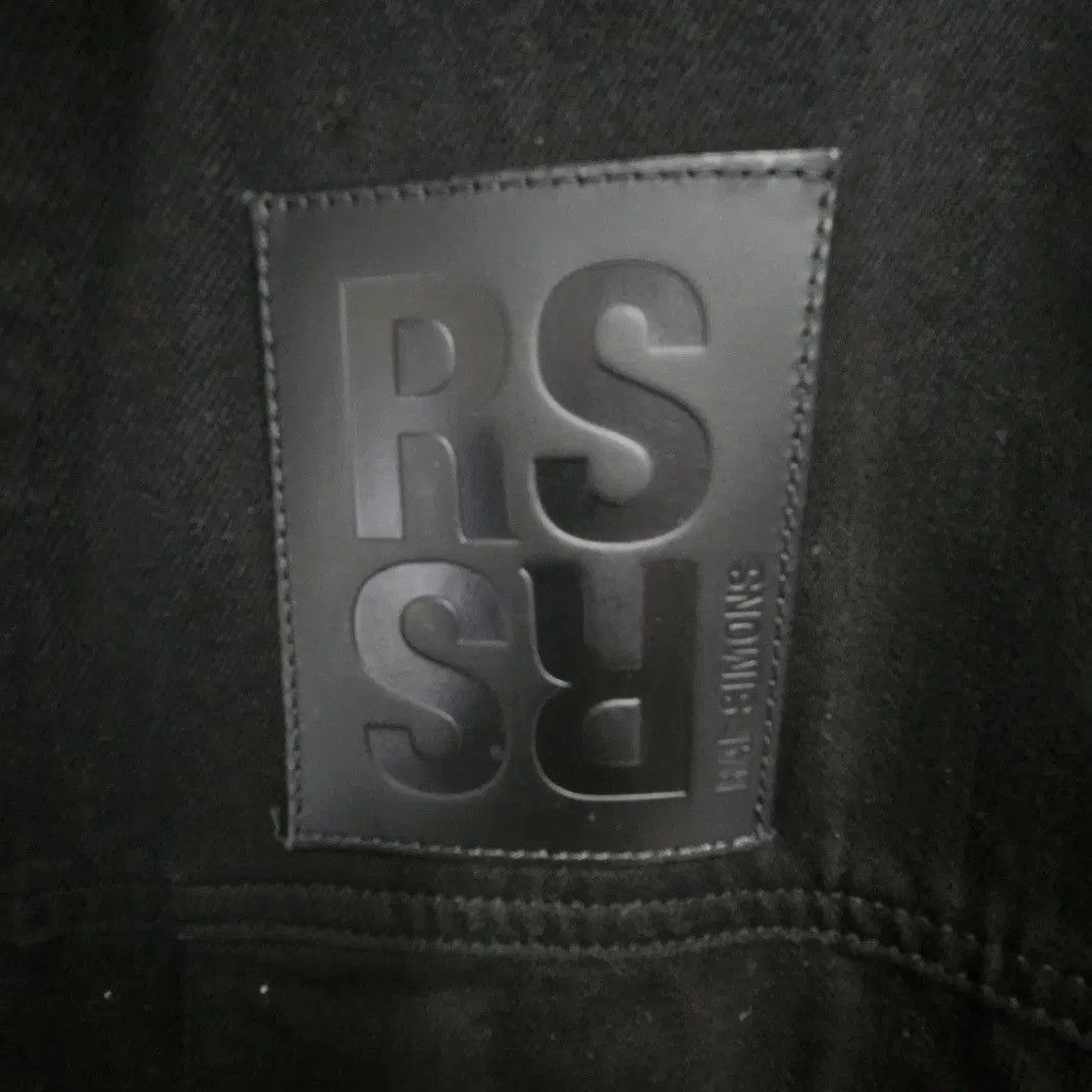 Raf Simons Raf Simons AW22 Altered Reality Black Denim Jacket Size US L / EU 52-54 / 3 - 5 Thumbnail