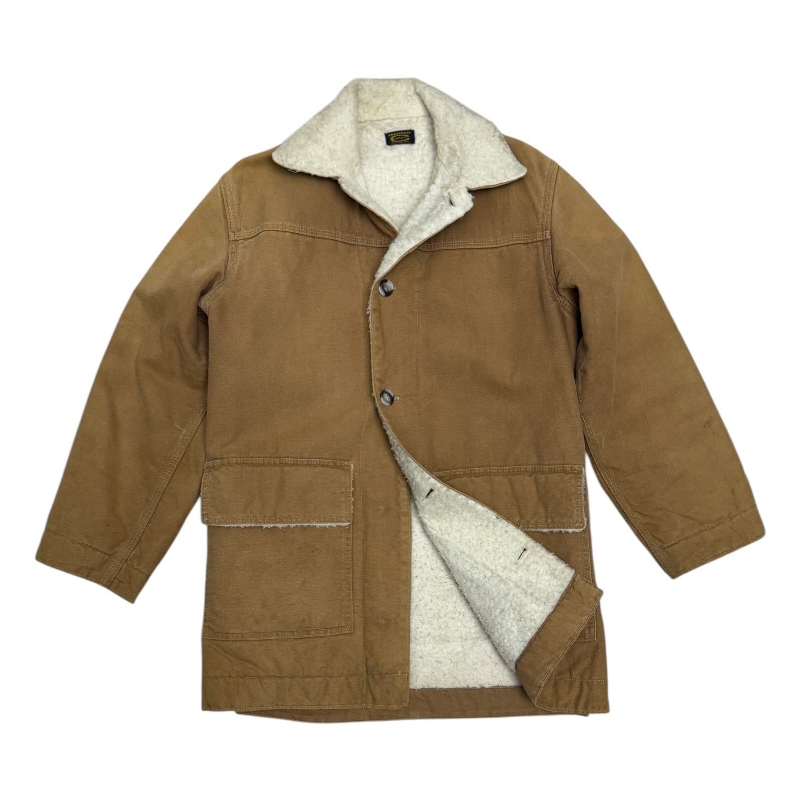 Carhartt RARE CARHARTT Vintage 1960s Snagproof Canvas Chore Coat XS Size US XS / EU 42 / 0 - 1 Thumbnail