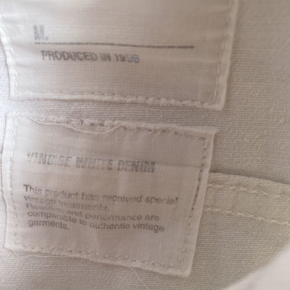 Helmut Lang 1999 Archive Low Two Pocket Denim Trucker Size US S / EU 44-46 / 1 - 6 Thumbnail