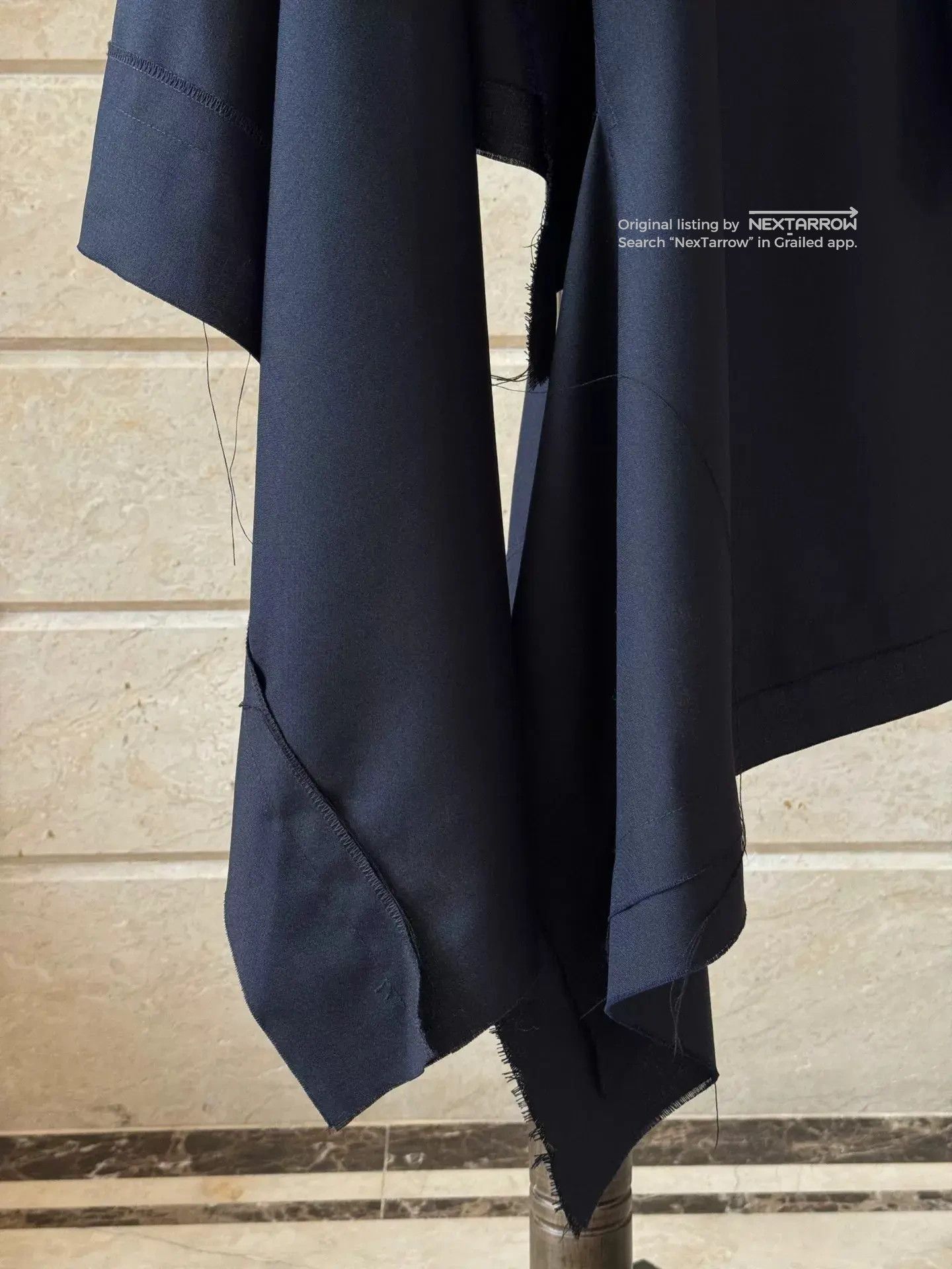 Ottolinger Wrap Skirt Draped Asymmetric Size 36 in Black, Women's (Size 25) — image 6 of 6