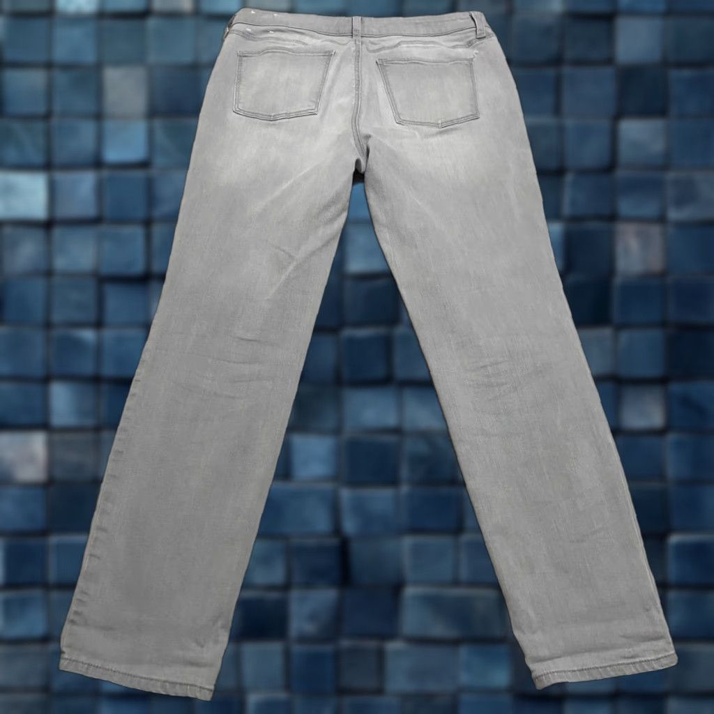 Talbots Talbots Womens Jeans 8 Gray Denim Medium Wash Mid Rise Slim Ankle Size 30" / US 8 / IT 44 - 1 Thumbnail