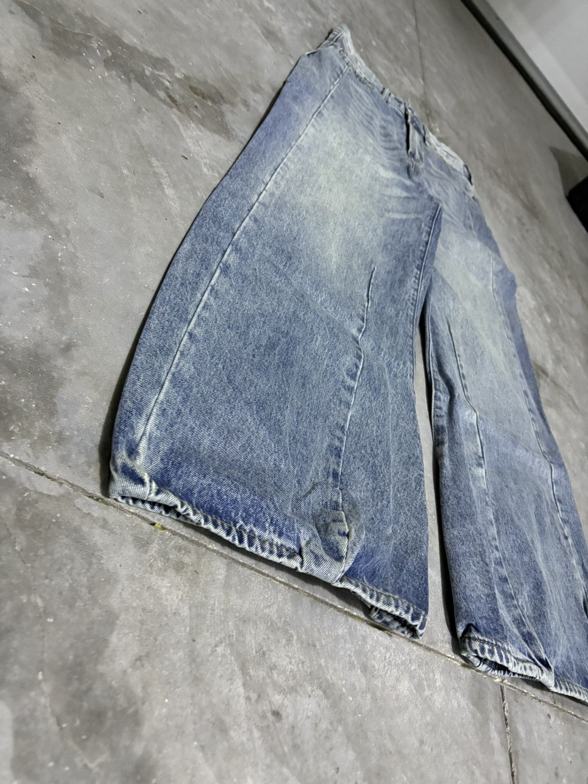 Other Wide-Leg Denim Pants - Structured Silhouette Size US 32 / EU 48 - 2 Thumbnail