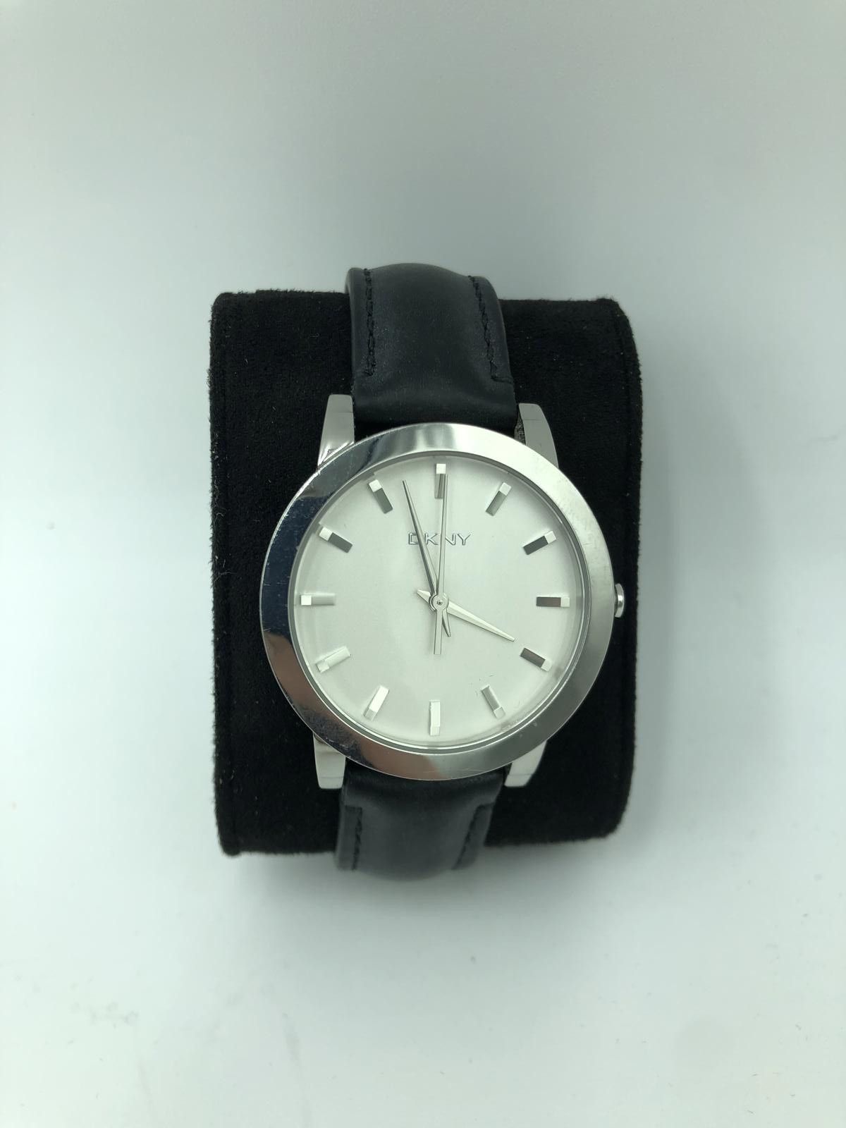 DKNY DKNY Women's Elegant Watch with Leather Strap Size ONE SIZE - 1 Thumbnail