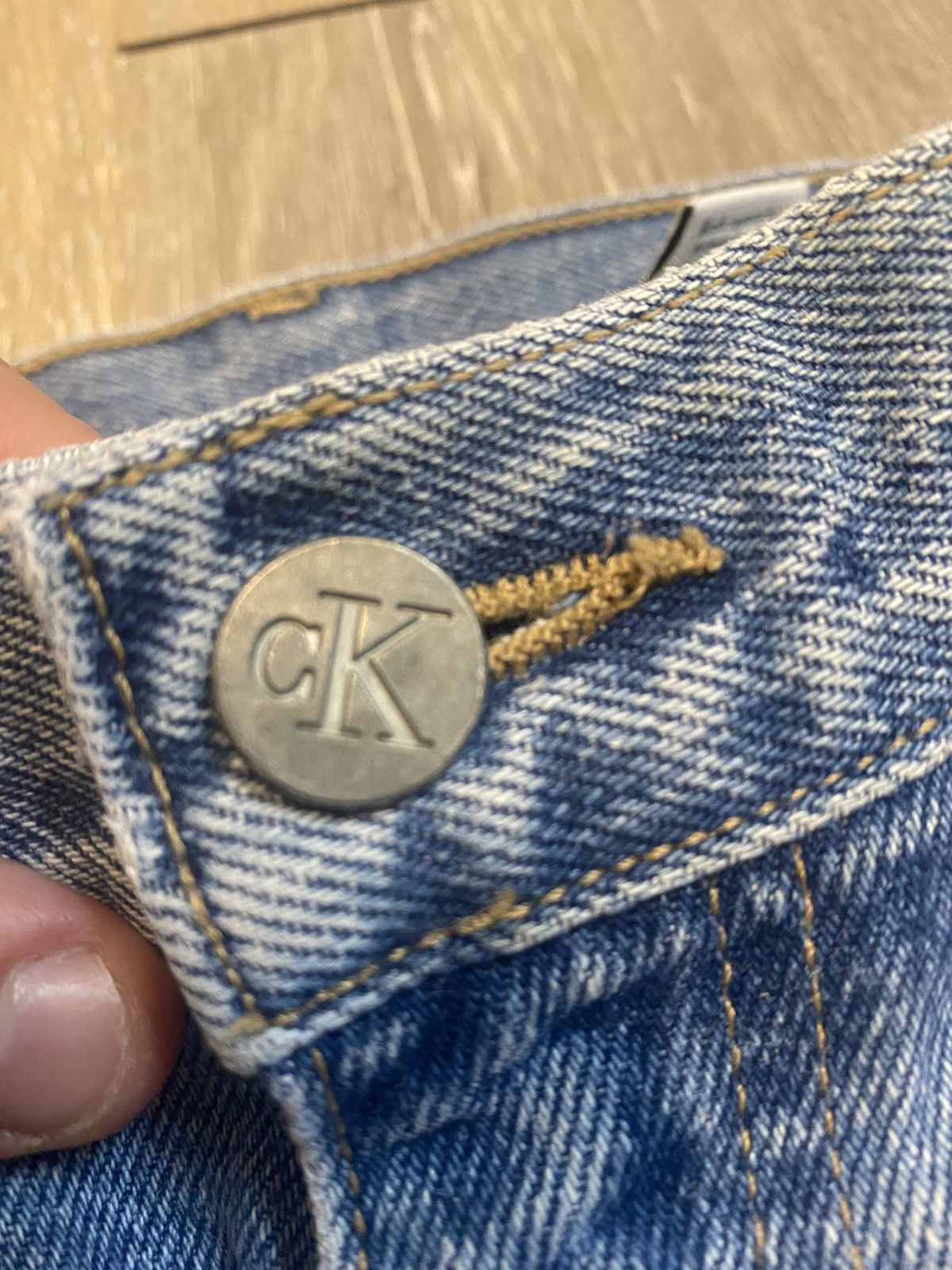 Calvin Klein × Vintage Vintage90’s Calvin Klein Jeans Size US 34 / EU 50 - 10 Thumbnail