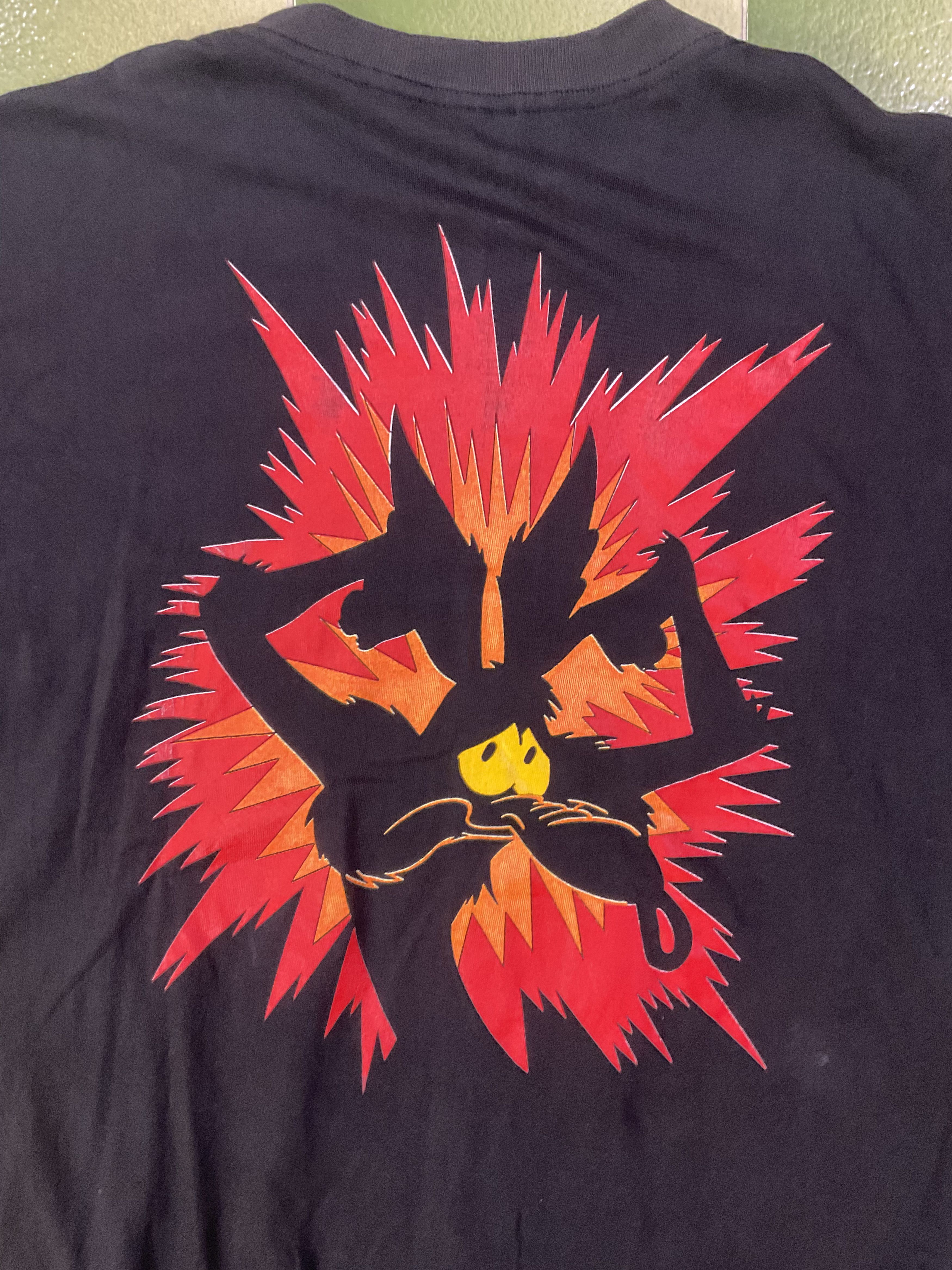 Warner Bros Vintage 1992 Warner Bros Wile E Coyote T-Shirt Looney Tunes Size US L / EU 52-54 / 3 - 4 Thumbnail