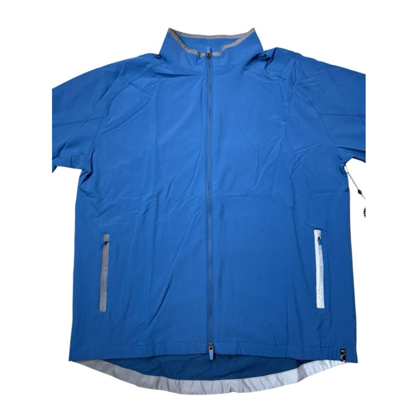 Kenneth Cole NWT New $79 Kenneth Cole Blue Golf Zip Jacket Size L Size US L / EU 52-54 / 3 - 3 Thumbnail