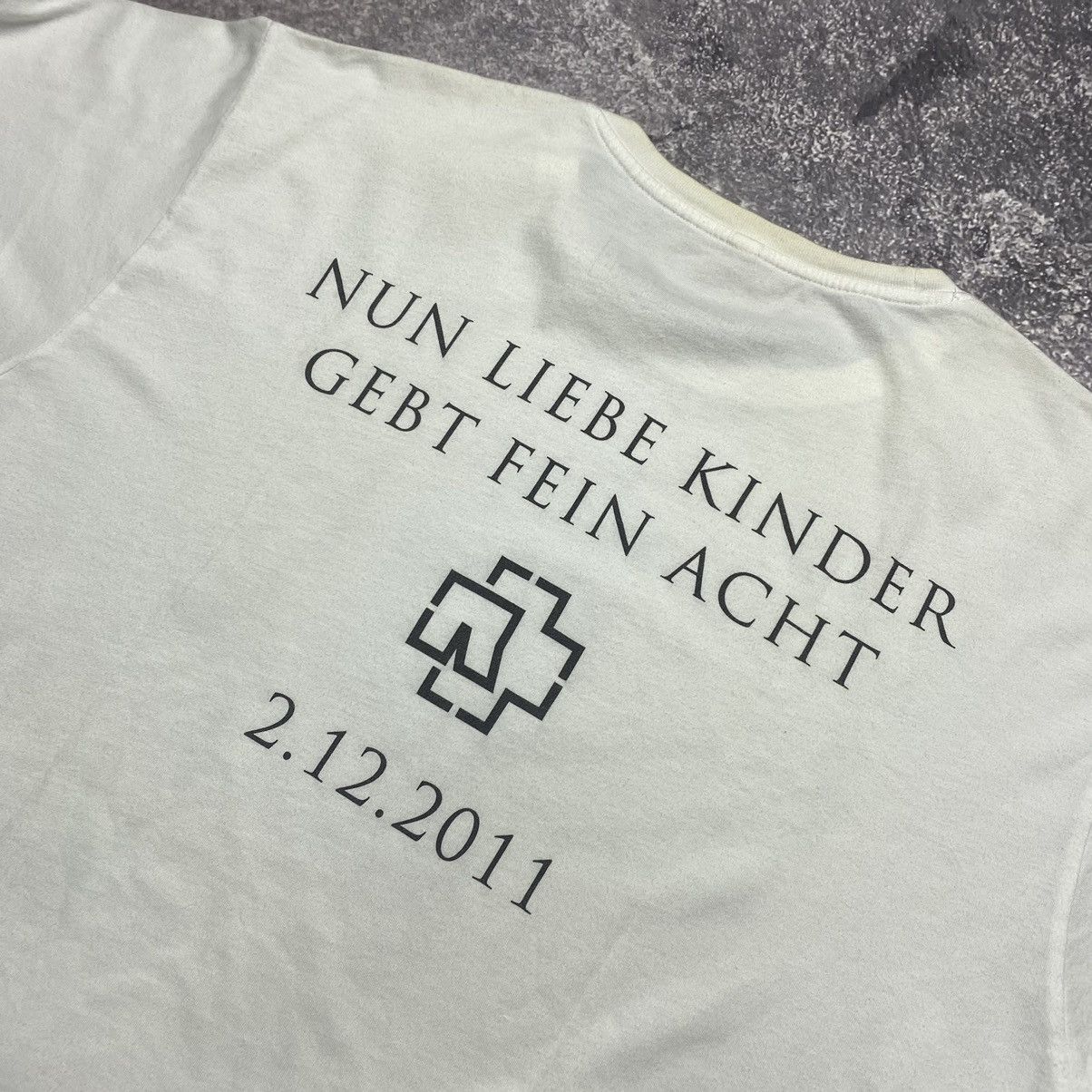 Band Tees Vintage Rammstein 2011 Made In Germany Rock band tee Size US XL / EU 56 / 4 - 8 Thumbnail