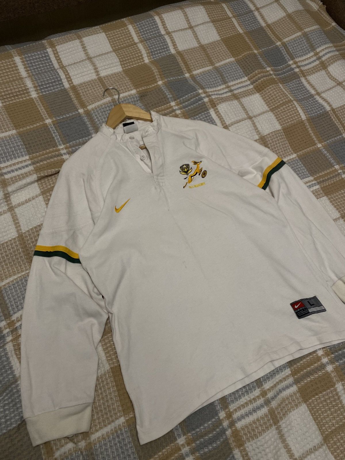 Nike Nike SA Rugby vintage L 90s Size US L / EU 52-54 / 3 - 2 Thumbnail