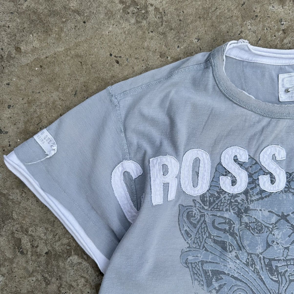 Y/Project Vintage Japan Crosshatch T-shirts Big Logo Grunge Avantgarde Size US L / EU 52-54 / 3 - 5 Thumbnail