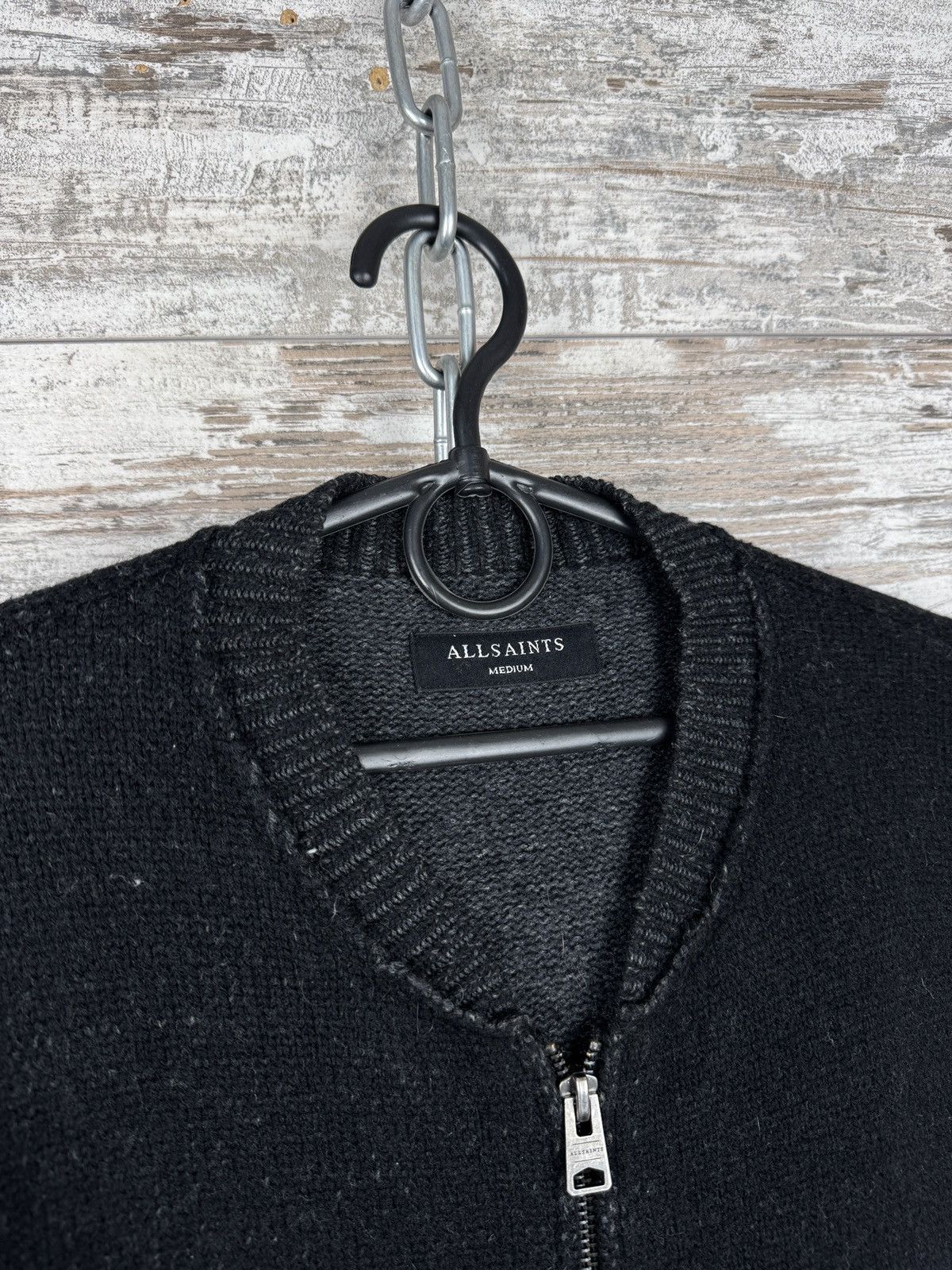 Allsaints Vintage AllSaints TATTON ZIP THROUGH jacket bombers wool Size US M / EU 48-50 / 2 - 5 Thumbnail
