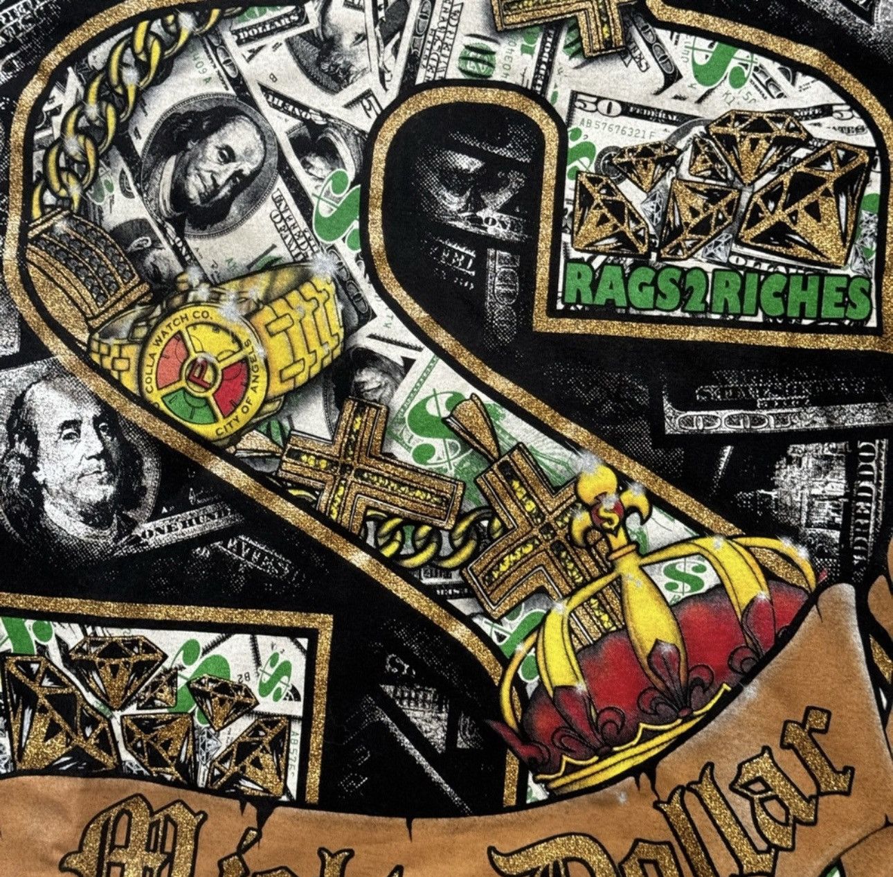 Vintage Vintage 3XL Big Star - Rags to Riches Edition Size US XXL / EU 58 / 5 - 2 Thumbnail