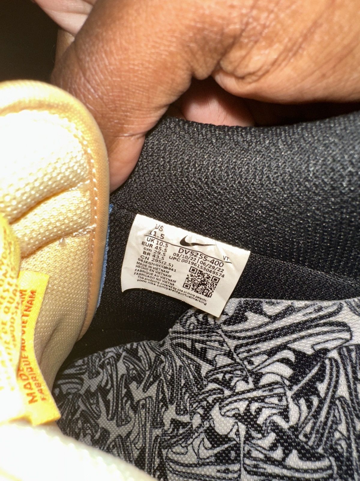 Nike × Undefeated Nike Undefeated x Air Force 1 Low Total Orange Size US 11.5 / EU 44-45 - 6 Thumbnail