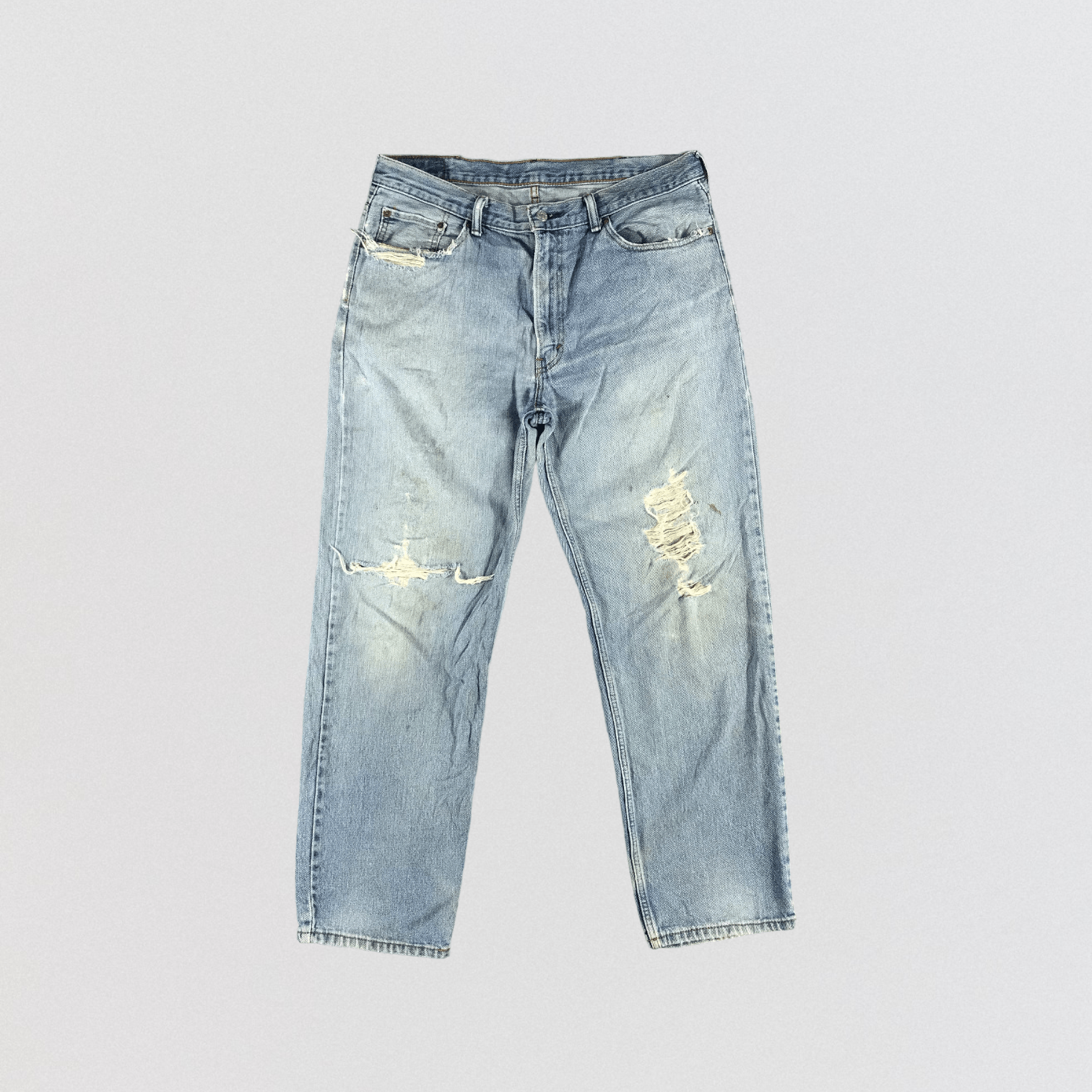Levi's × Vintage Vintage Blue Wash Levis 550 Jeans-JM3080 Size US 37 - 1 Thumbnail