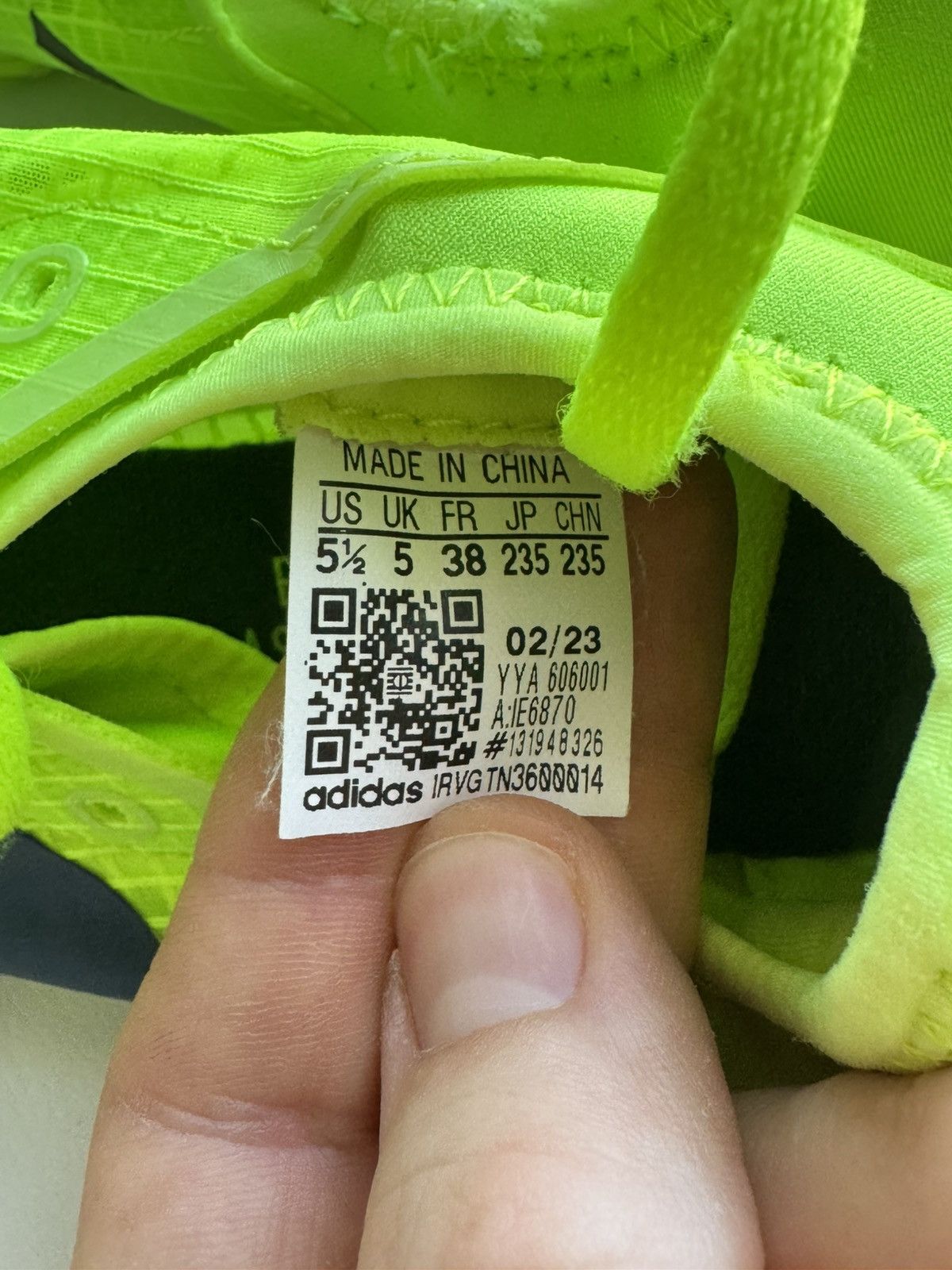 Adidas Adidas Sprintstar Track Spikes - Fluorescent Yellow - EU 38 Size US 5.5 / EU 38 - 6 Thumbnail
