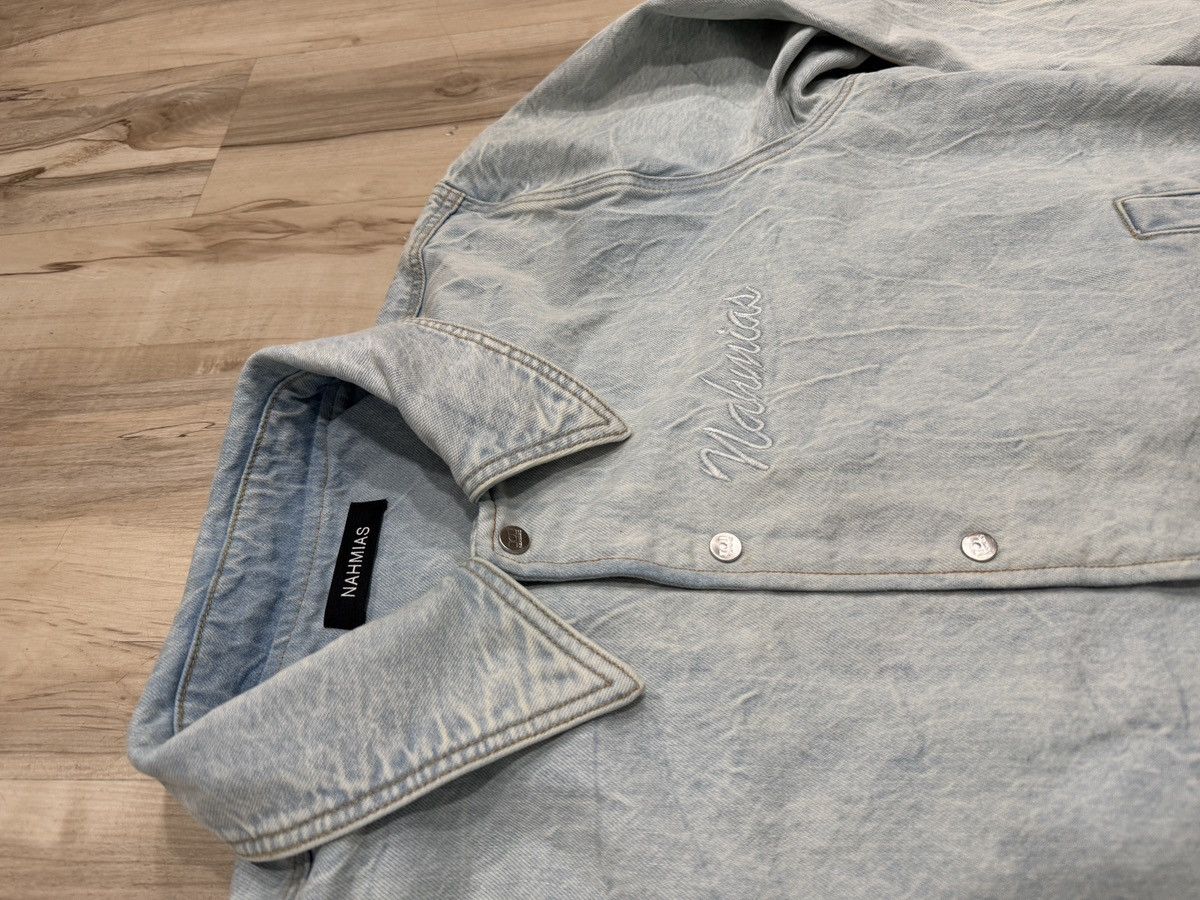 Nahmias Nahmias Miracle Academy Denim Bomber jacket Size US L / EU 52-54 / 3 - 5 Thumbnail