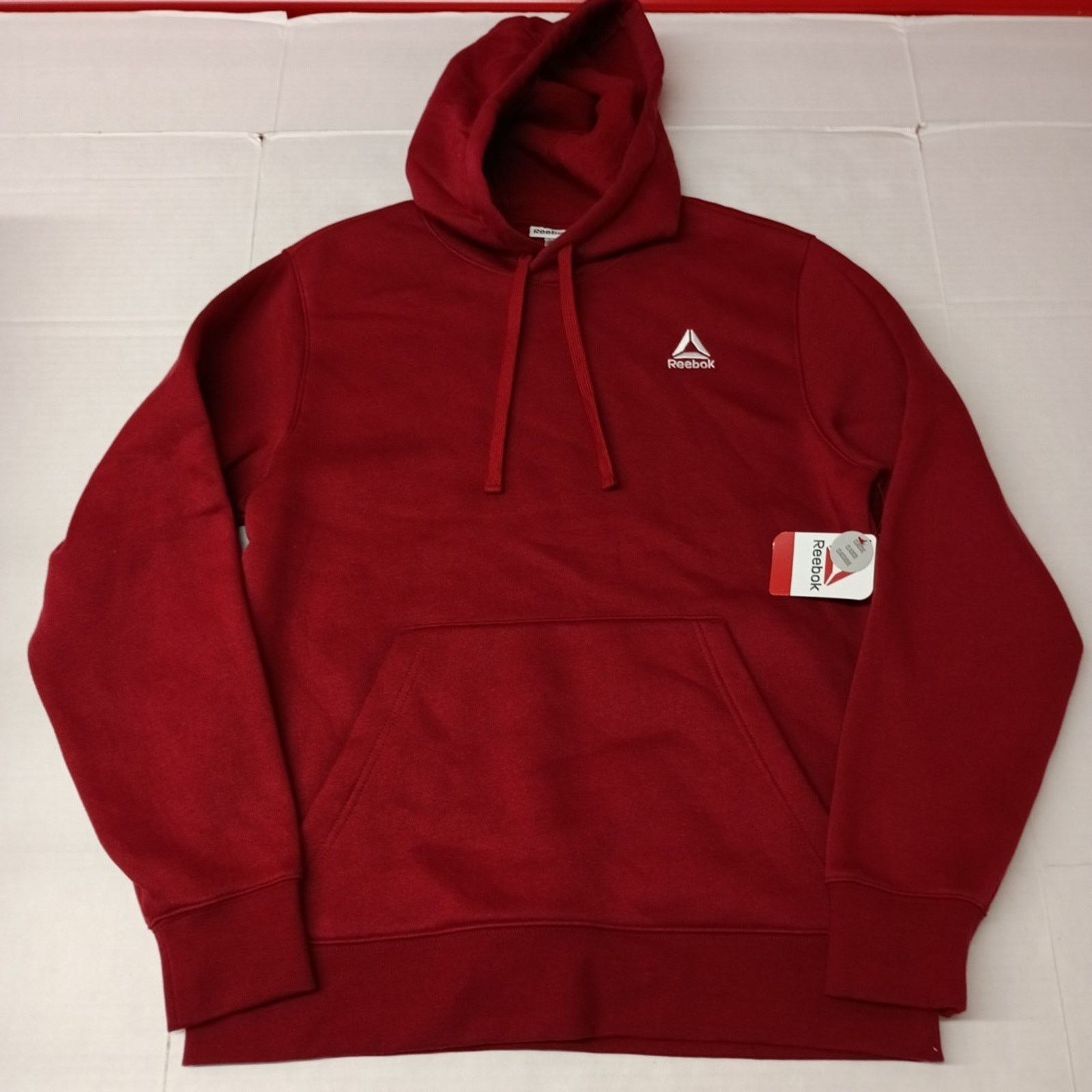 Reebok Reebok Delta Logo Hoodie Men's Size M Red Kangaroo Pocket Size US M / EU 48-50 / 2 - 1 Thumbnail