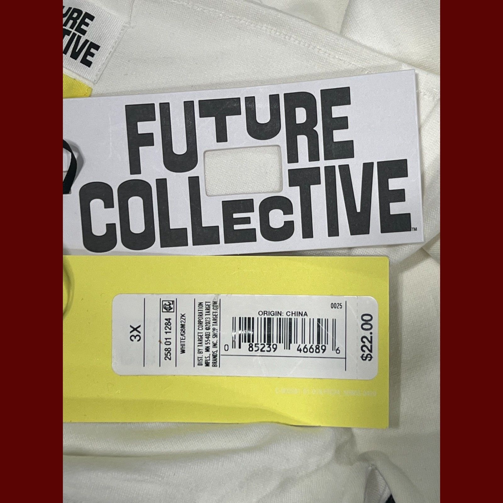Other Future Collective - Women's Notch Front Tank Top - White - 3 Size 3XL / US 20-22 - 10 Thumbnail