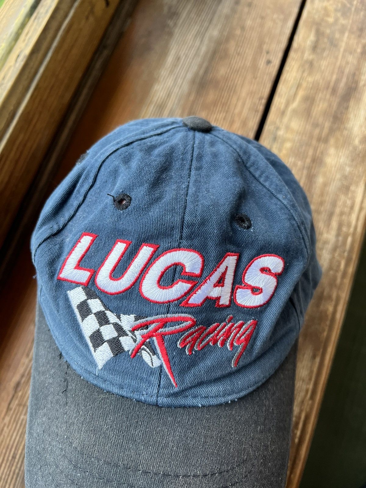 Vintage Vintage Lucas Racing Adults Hat Cap Y2k Size ONE SIZE - 4 Thumbnail