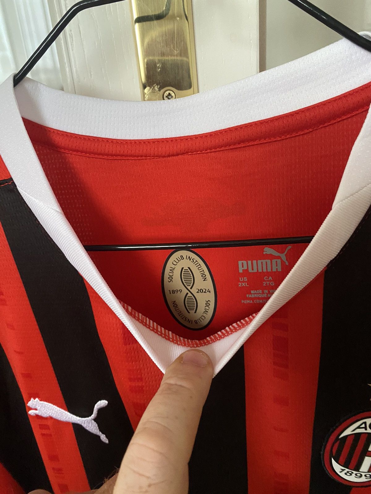 Puma Jersey Puma AC MILAN MORATA Size US XXL / EU 58 / 5 - 3 Thumbnail
