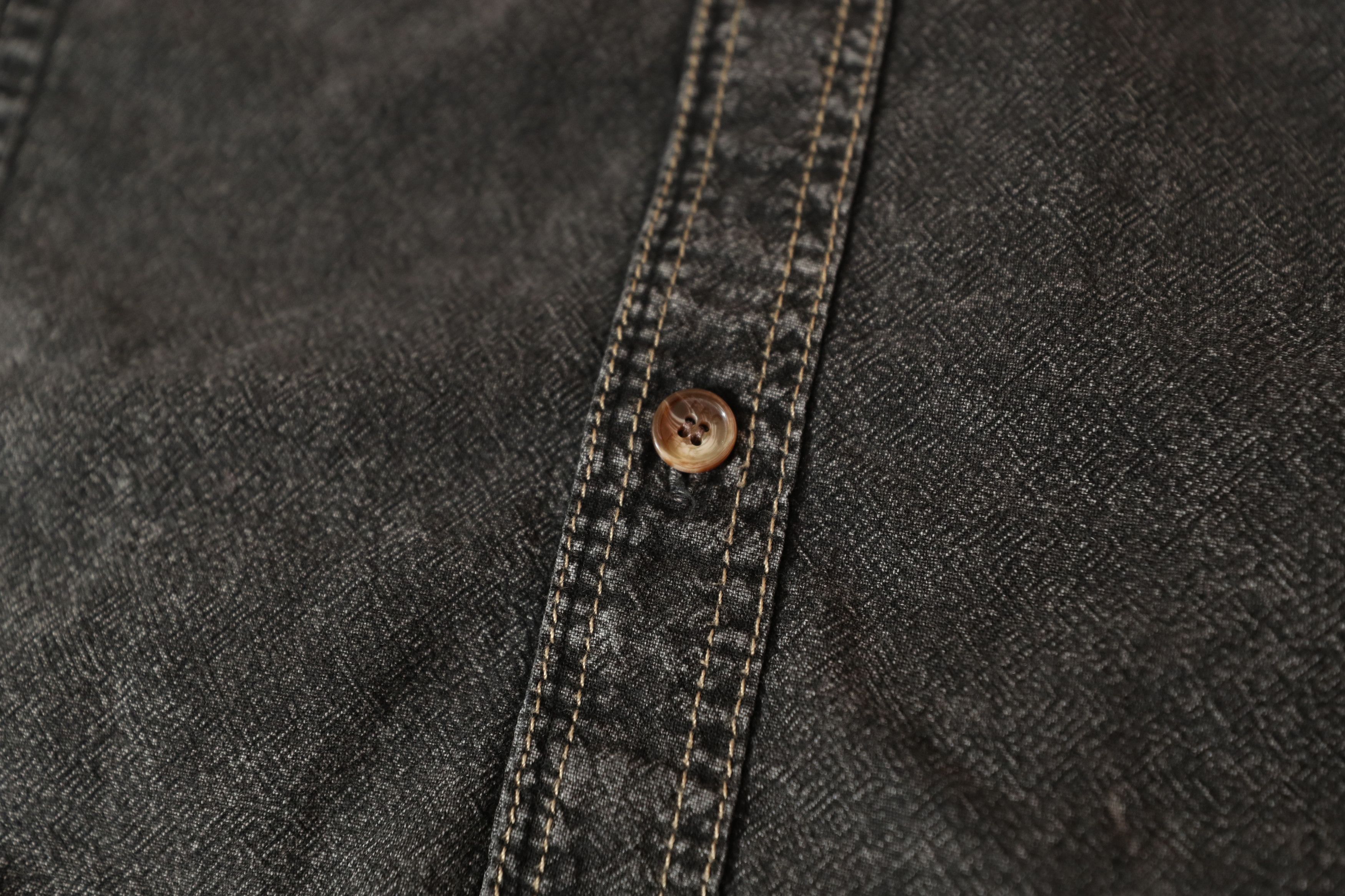 Vintage Farthest Point Casuals Grey Denim Button Up Shirt (L) Size US L / EU 52-54 / 3 - 4 Thumbnail