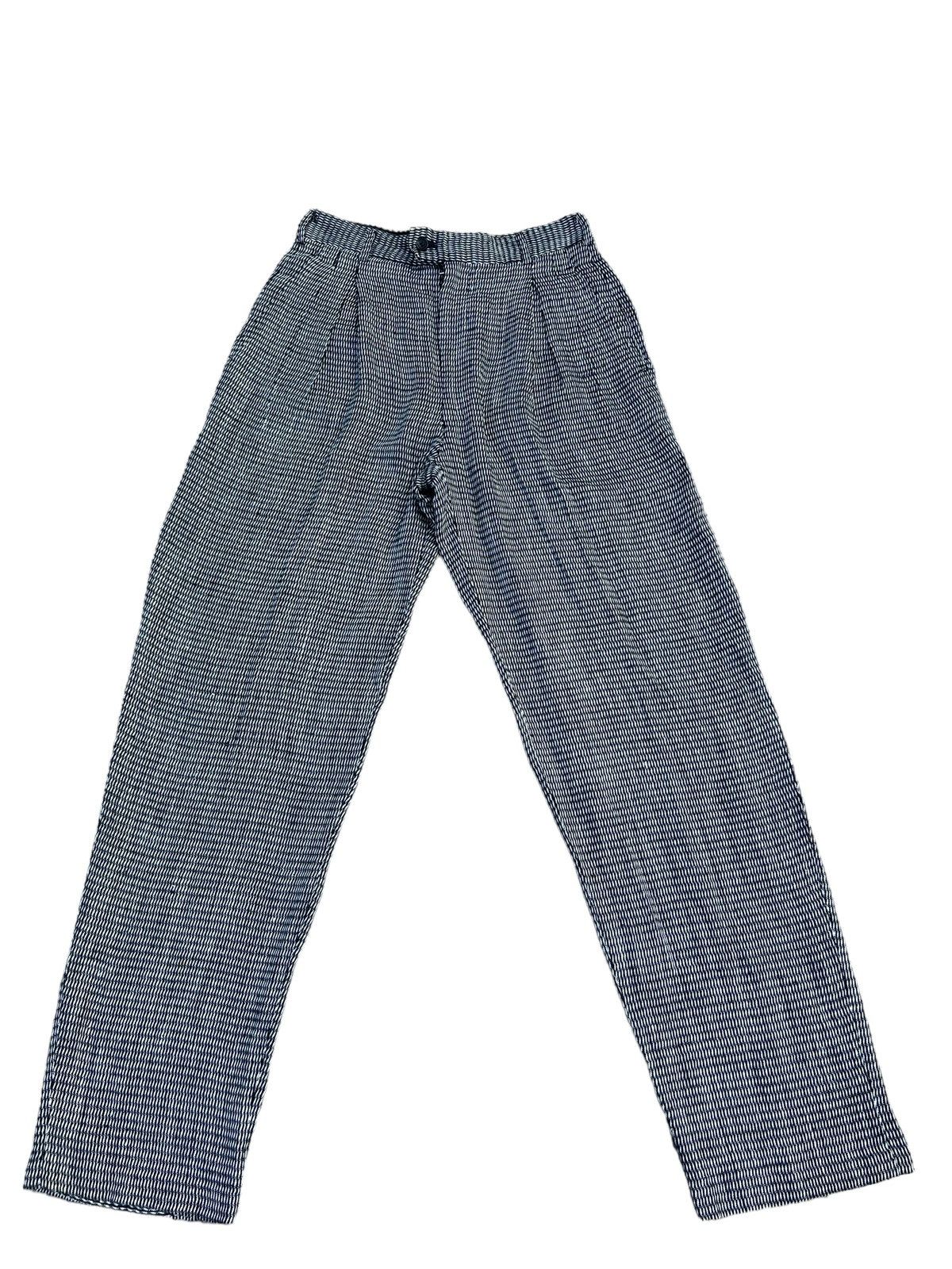 Comme des Garcons Homme Vintage 90s CDGH 100% Linen Psychedelic Trouser Pant Size US 28 / EU 44 - 1 Thumbnail