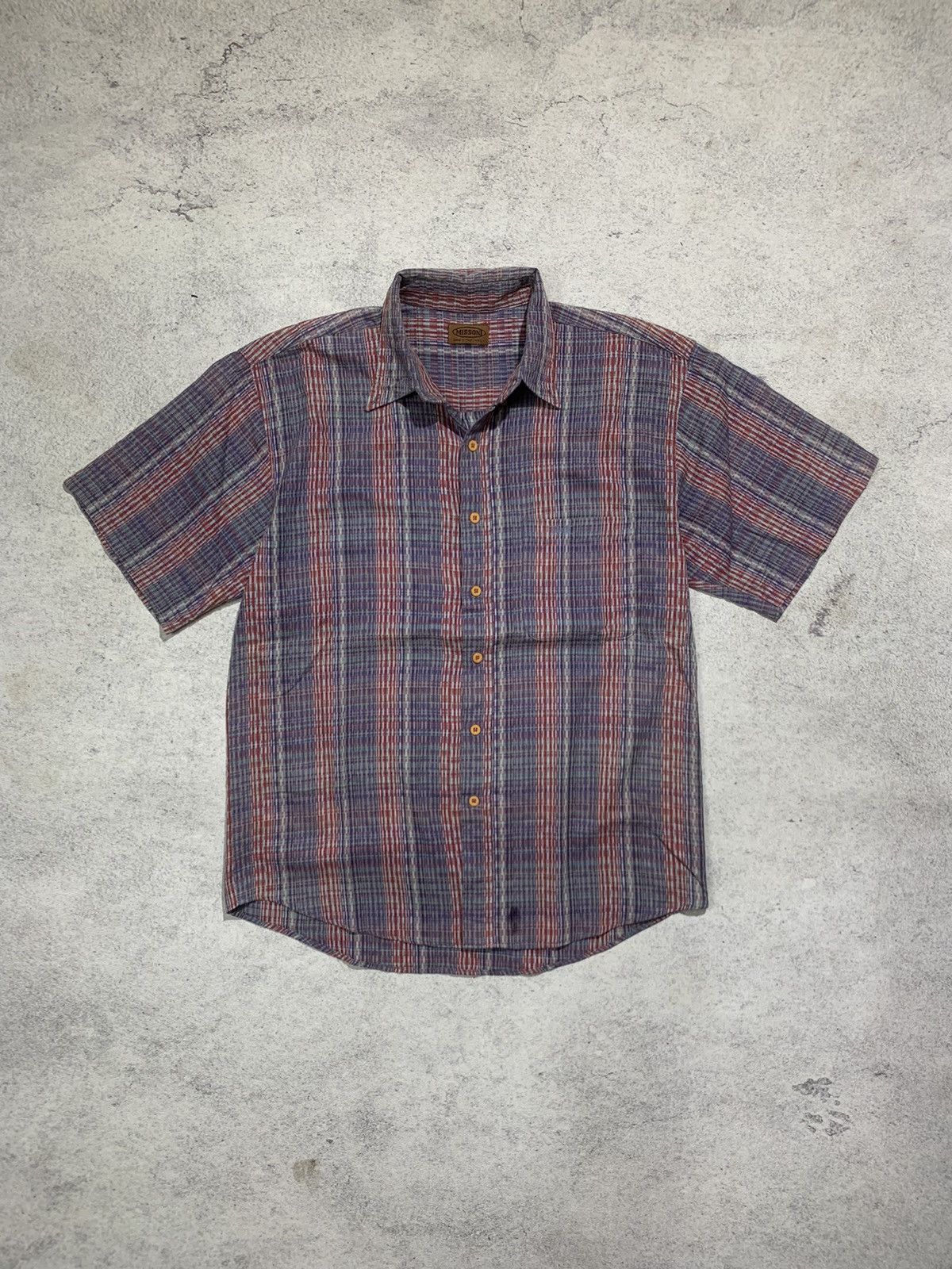 Designer × Missoni Vintage Missoni shirt Size US XL / EU 56 / 4 - 1 Thumbnail