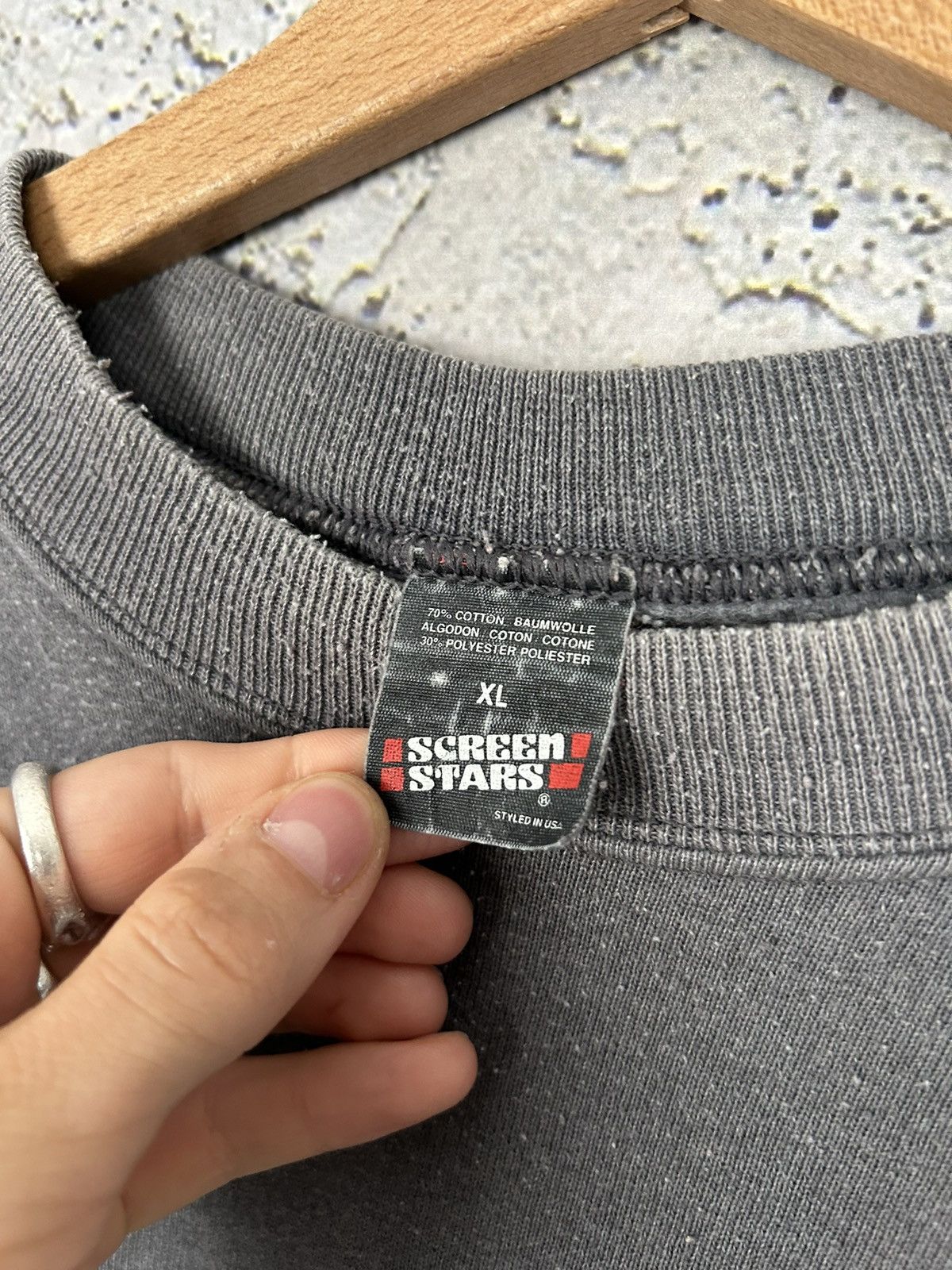 Vintage Vintage 90s Oxford University Grey Crewneck USA Rare Size US XL / EU 56 / 4 - 4 Thumbnail
