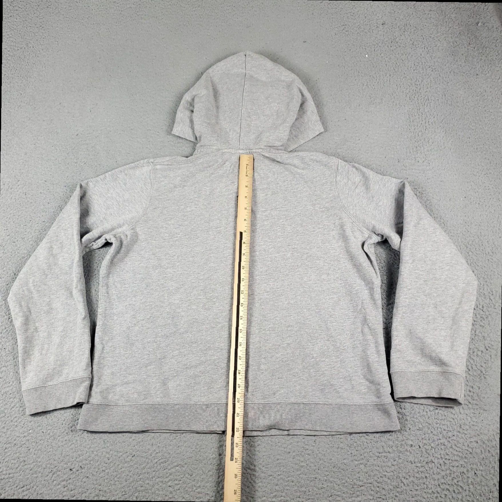 Tommy Hilfiger Tommy Hilfiger Full Zip Hoodie Sweater Womens Large Gray Cotton Blend Size L / US 10 / IT 46 - 7 Thumbnail