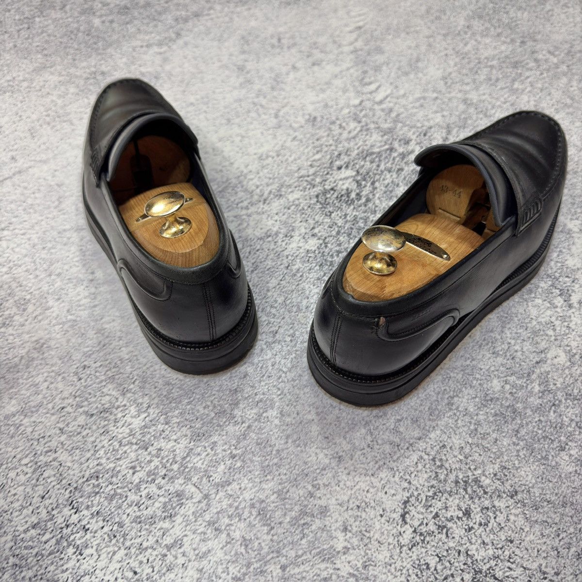 Bally Bally Bardony Black Leather Penny Loafers US9 UK8E EU42.5 Size US 9 / EU 42 - 10 Thumbnail