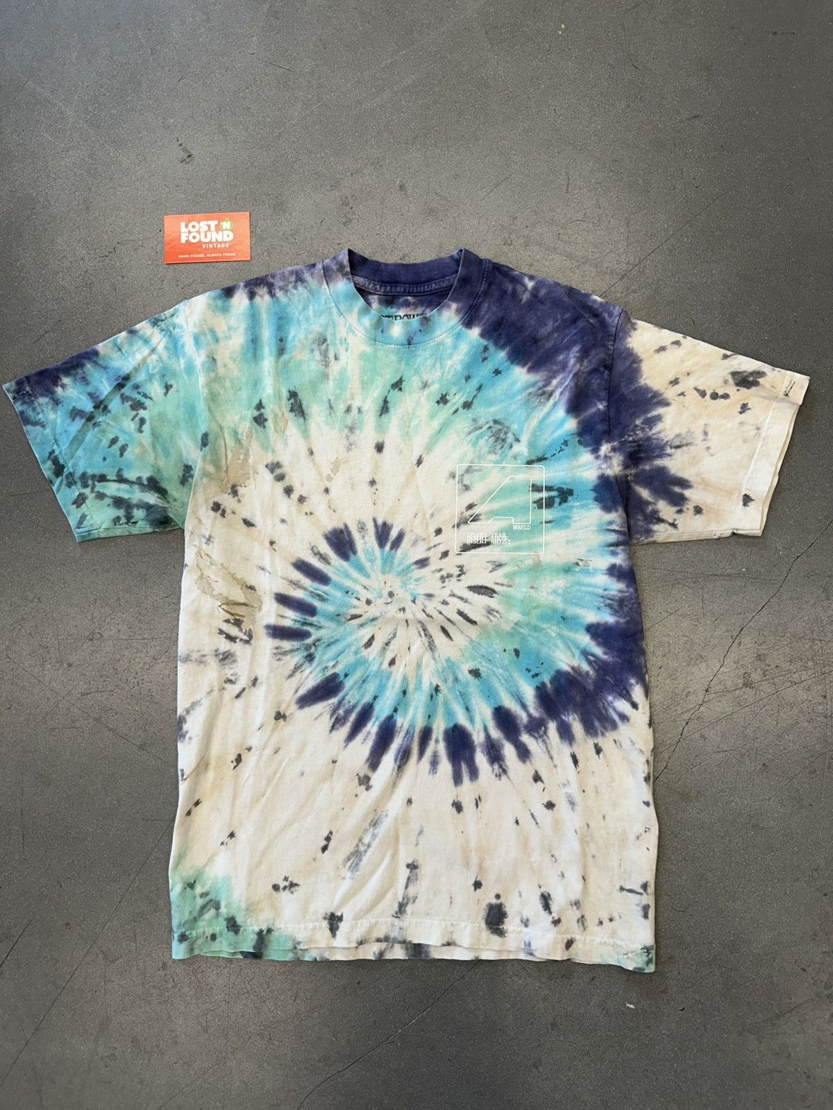 2019 Travis Scott Astroworld Manifestation Tie-Dye Tee