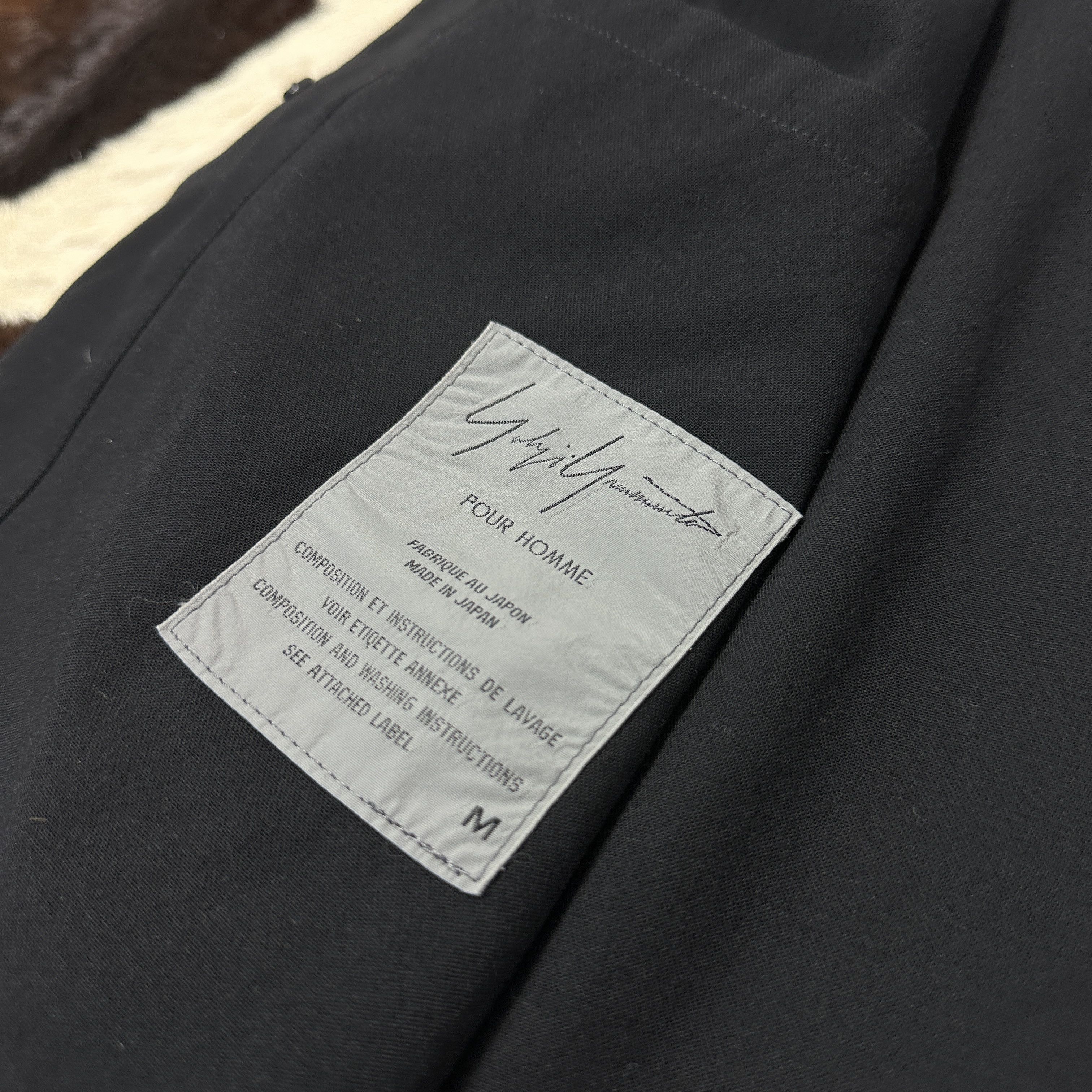 Yohji Yamamoto Vintage Avant Garde Classy Yohji Yamamoto Coat Y2K Size M / US 6-8 / IT 42-44 - 8 Thumbnail