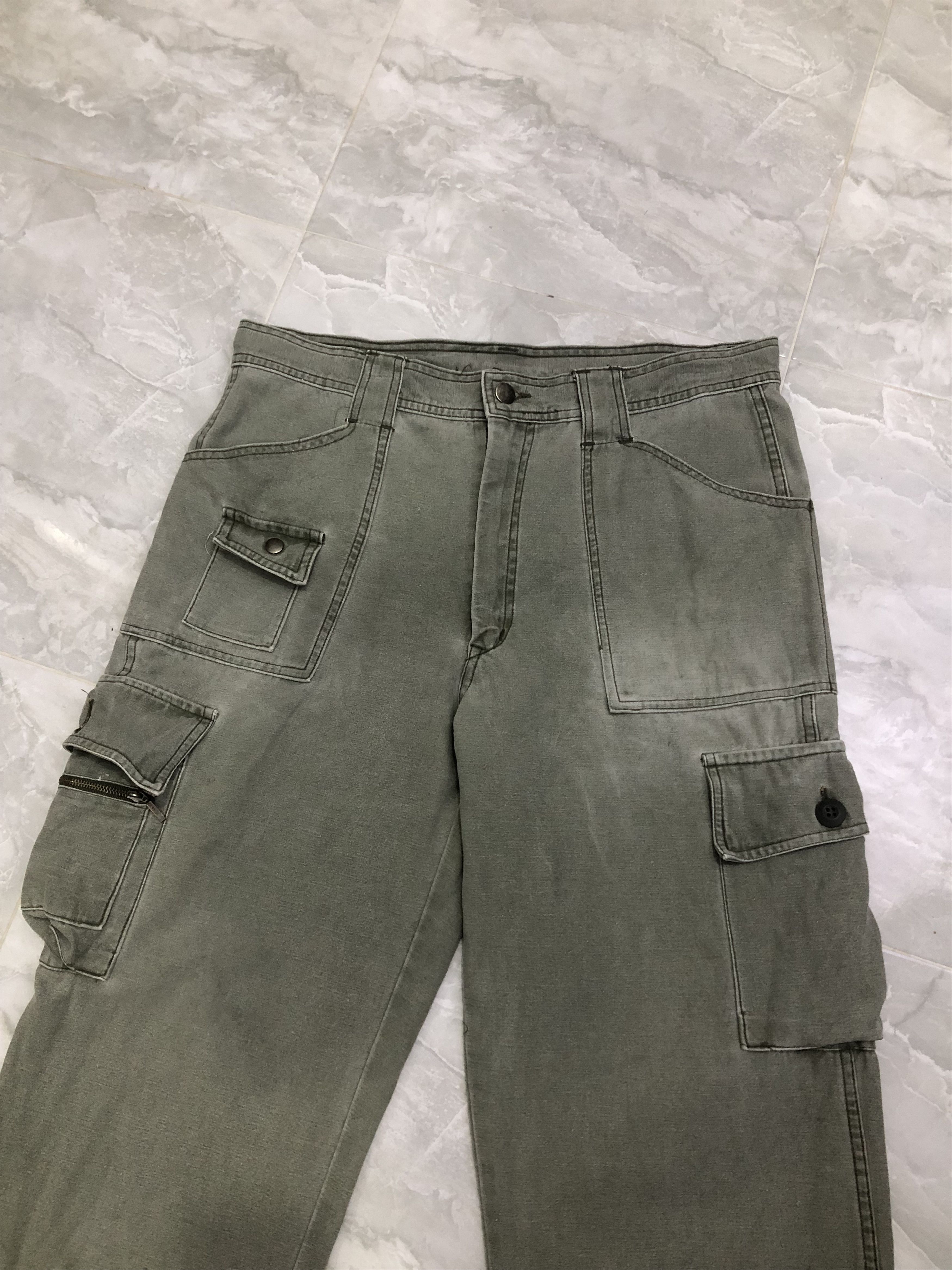 Japanese Brand Win Arrow 3Q Style Japanese Military Cargo Pants Size US 32 / EU 48 - 2 Thumbnail