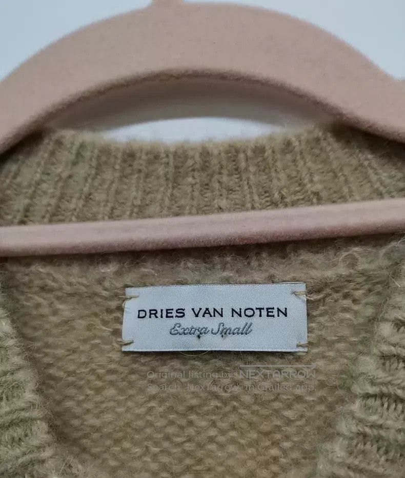 Dries Van Noten Dries Van Noten Brown Wool Sweater Size US S / EU 44-46 / 1 - 2 Thumbnail