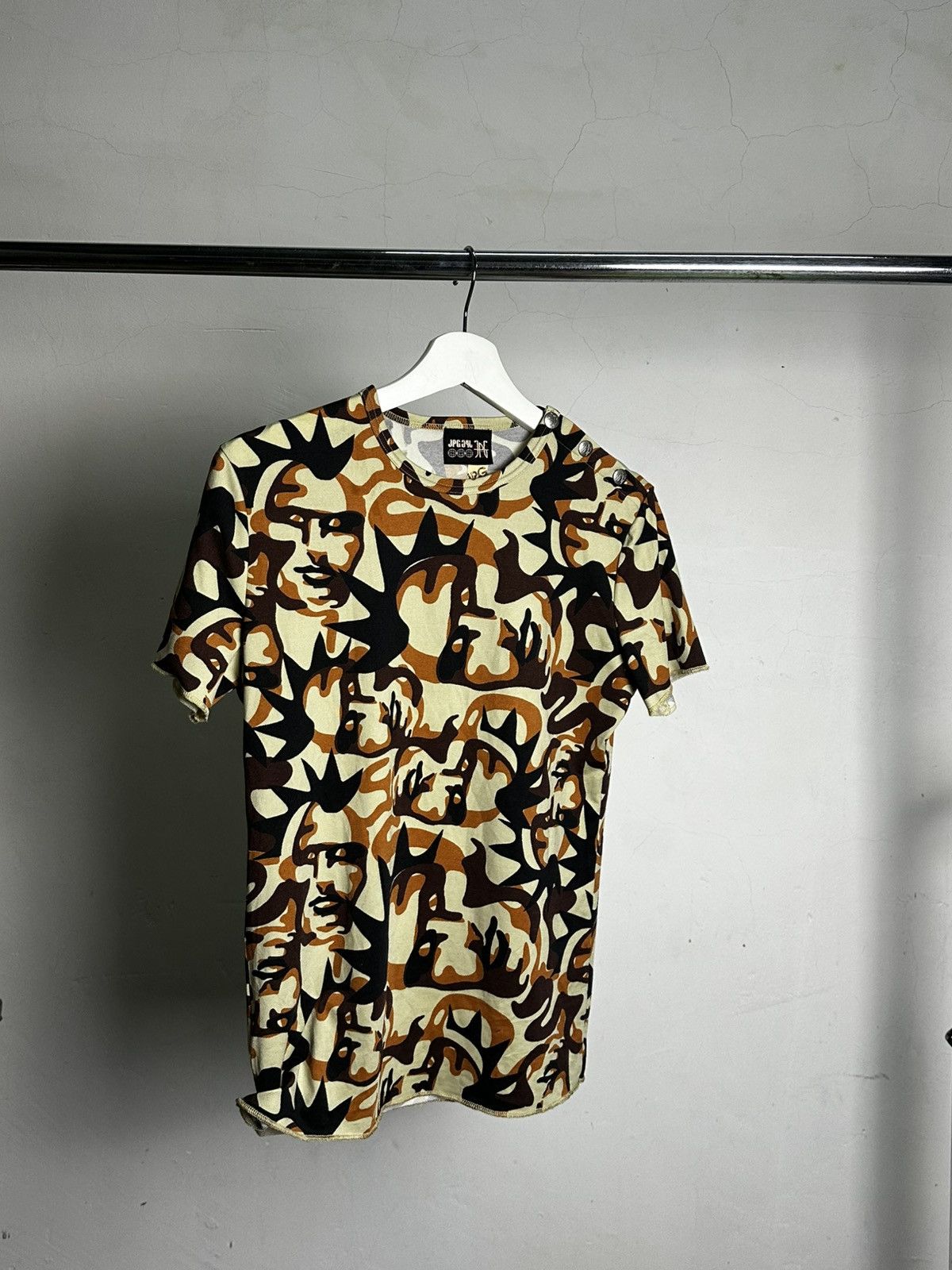 Jean Paul Gaultier 90’s Jean Paul Gaultier Mesh Mohawk Punk tribal Size US M / EU 48-50 / 2 - 11 Thumbnail