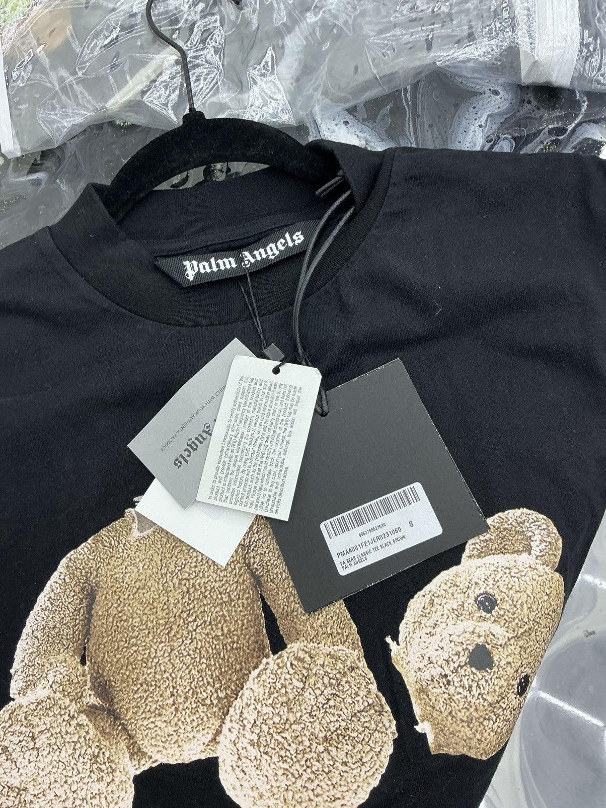 Palm Angels Palm Angels Bear Tee Black Size S Size US S / EU 44-46 / 1 - 7 Thumbnail