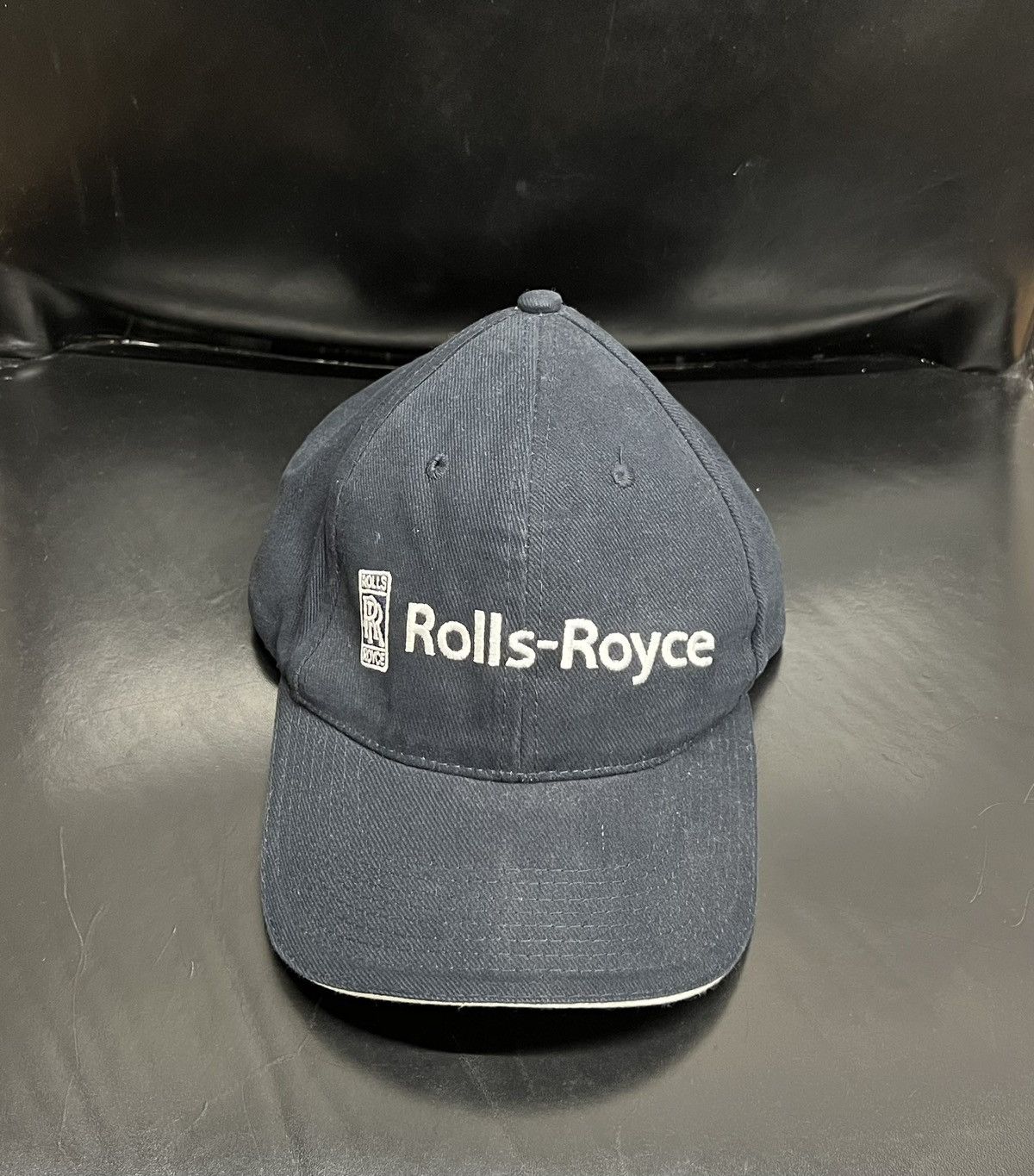 Rolls Royce Vintage Hat in Navy Blue