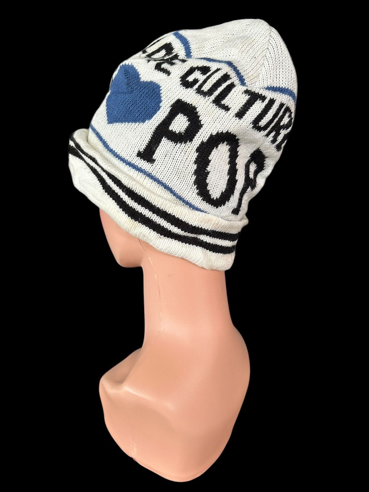 Japanese Brand × Kapital × Vintage I 🩵 POP Love Culture Beanie Hats Size ONE SIZE - 2 Thumbnail