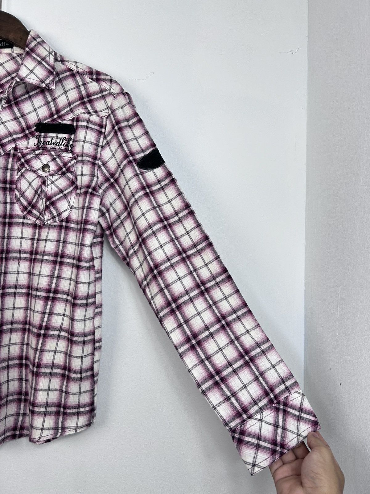 In The Attic Vintage Rare In The Attic Plaid Button Up Shirt Size US L / EU 52-54 / 3 - 5 Thumbnail