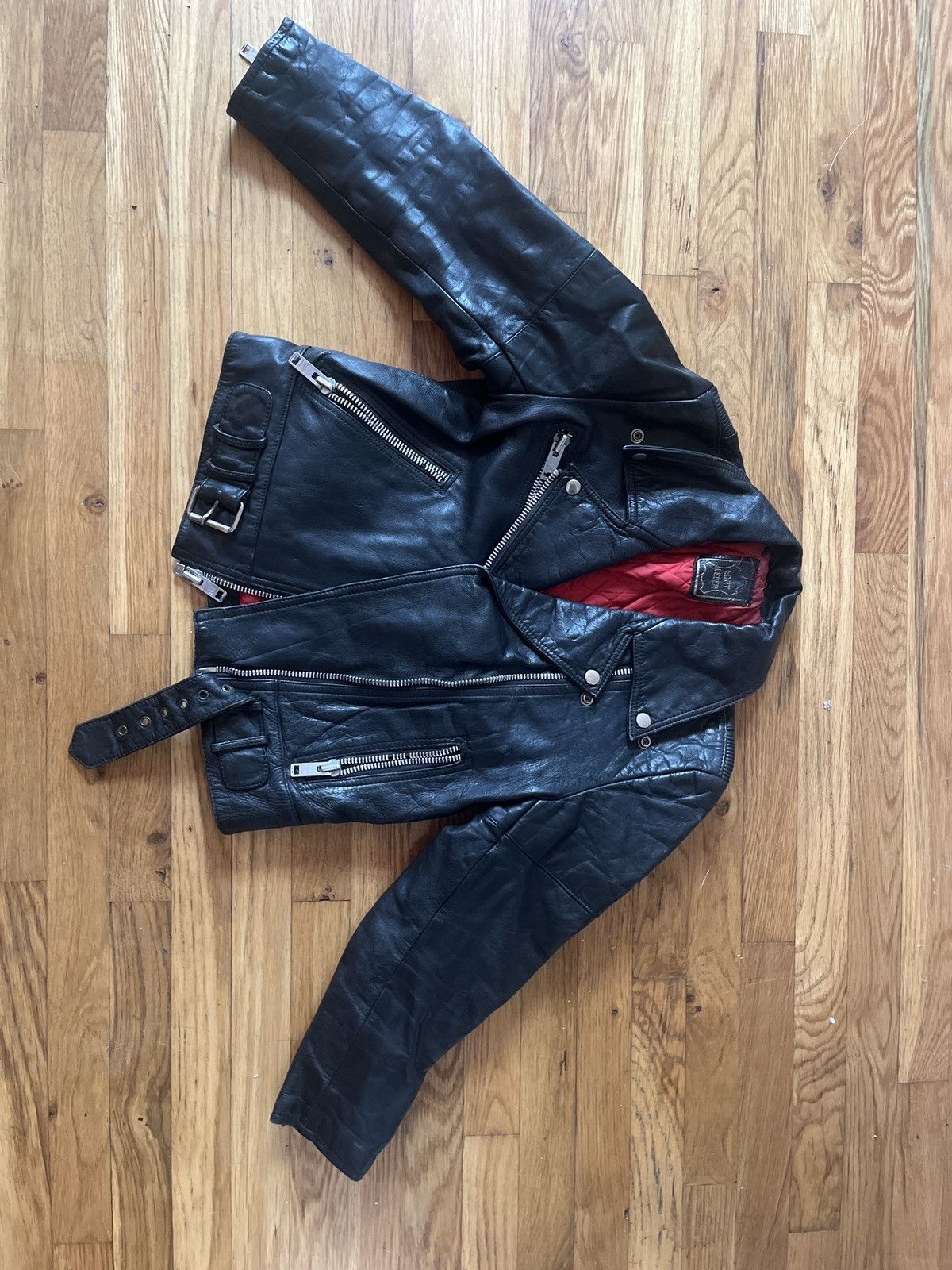 Other Echt Leder German Leather Moto Jacket Size US XS / EU 42 / 0 - 4 Thumbnail