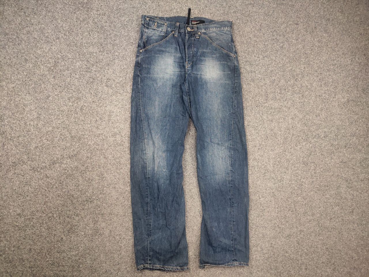 Levi's Rare Vintage 90s Levis Engineered Denim Jeans Twisted Faded Size US 32 / EU 48 - 5 Thumbnail