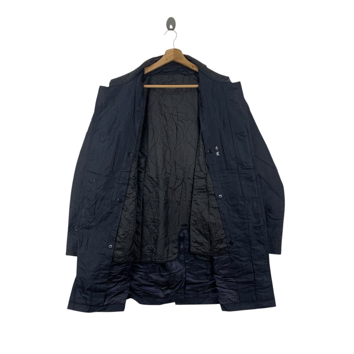 Yohji Yamamoto Vintage YOHJI YAMAMOTO DURBAN Made In Japan Trench Coat Size XXL / US 16-18 / IT 52-54 - 7 Thumbnail