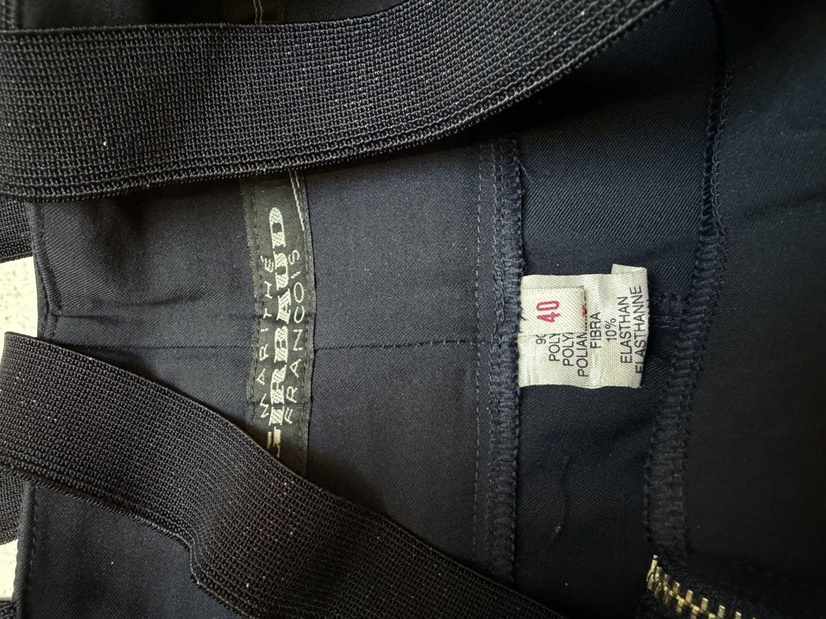 Marithe + Francois Girbaud Archive Prada Style Overalls High Waist Suspender Pants Size 27" / US 4 / IT 40 - 10 Thumbnail