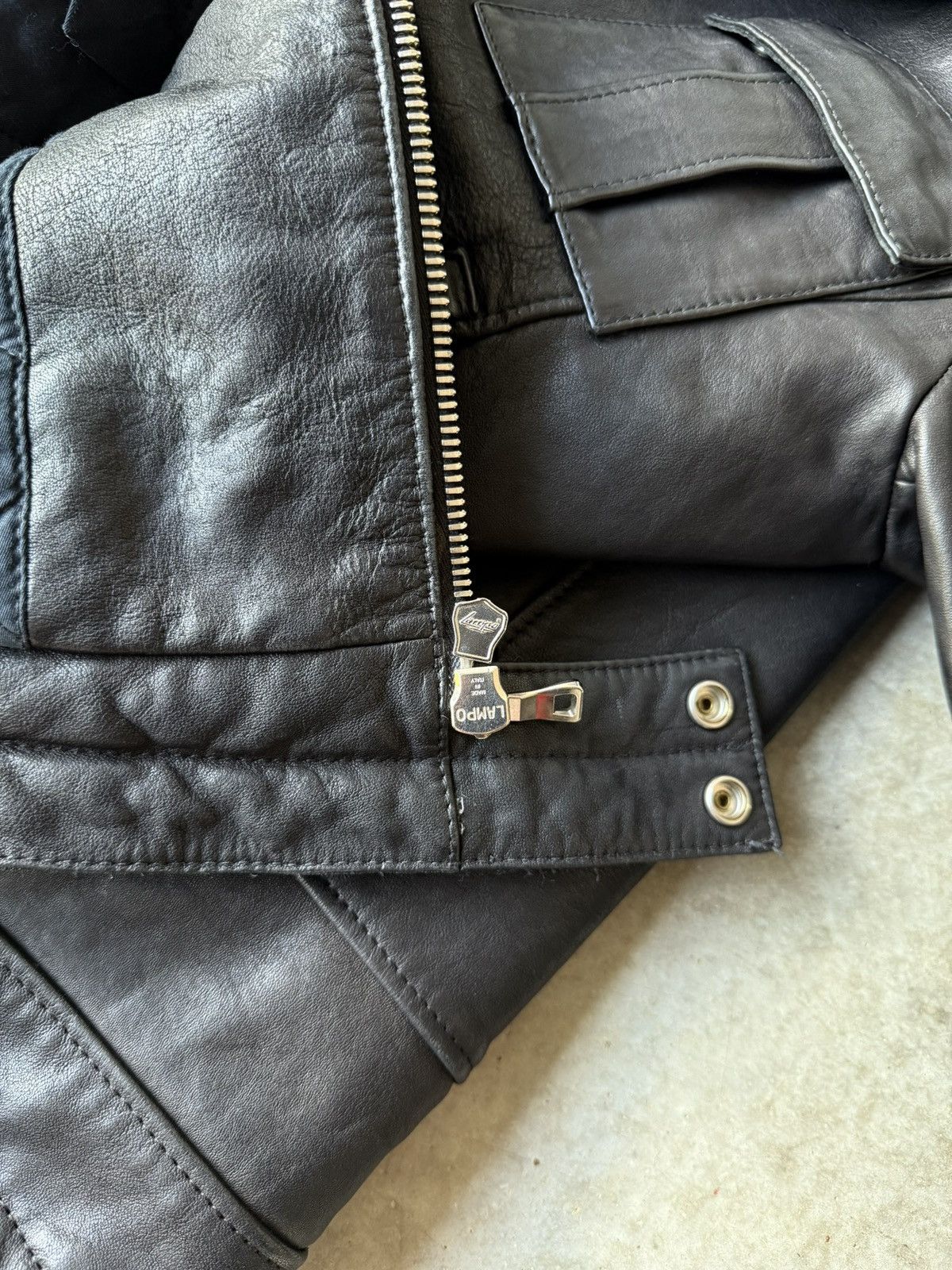 Balmain Balmain FW12 Leather Moto Jacket Size US M / EU 48-50 / 2 - 7 Thumbnail