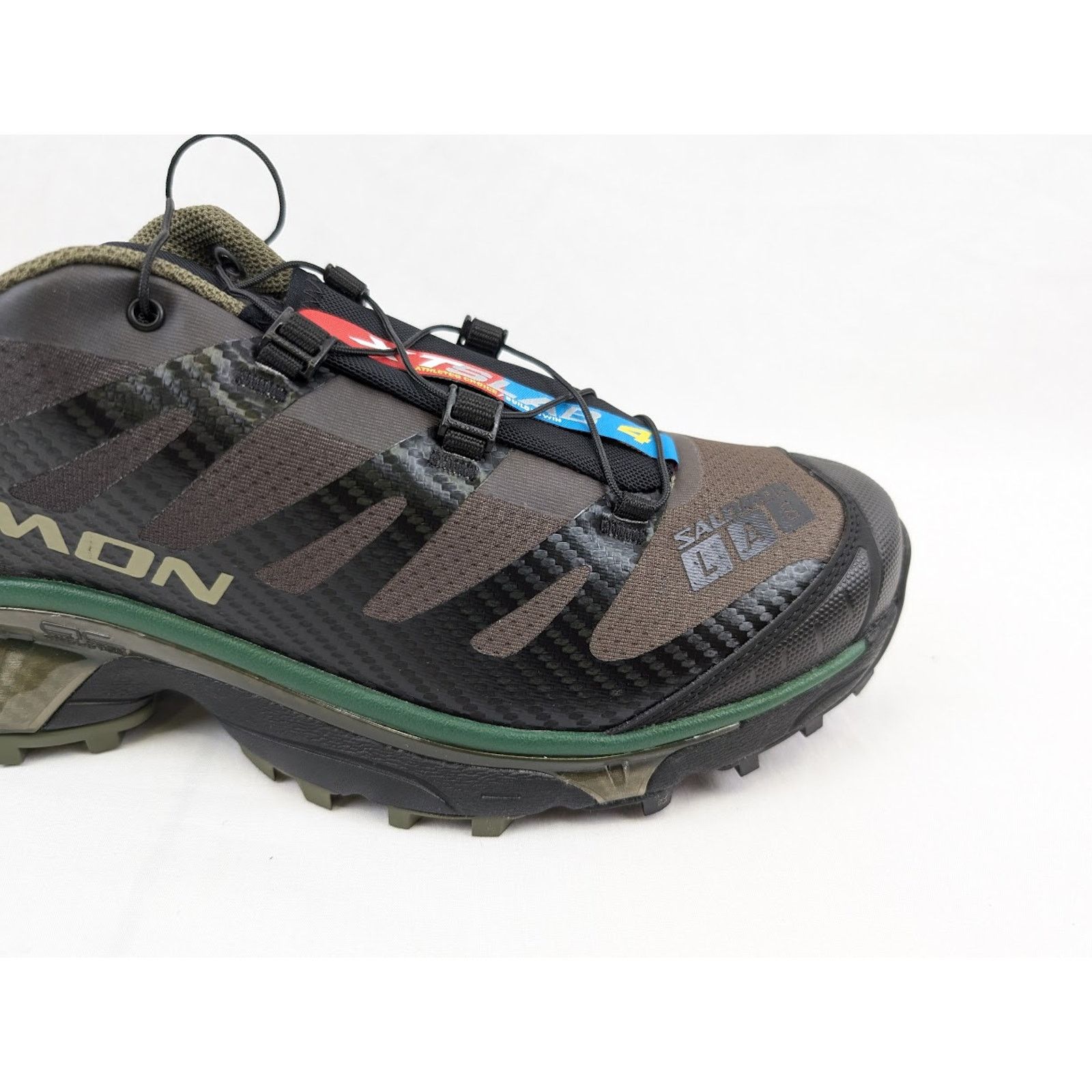 Salomon o1rshd1 Unisex Low-Top Sneakers in Olive Night / Black Size US 11 / EU 44 - 3 Thumbnail