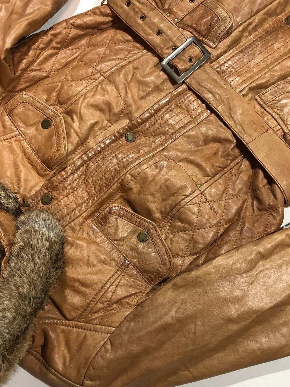 Milestone Milestone Autumn/Winter Leather Jacket Wooman Size M / US 6-8 / IT 42-44 - 8 Thumbnail