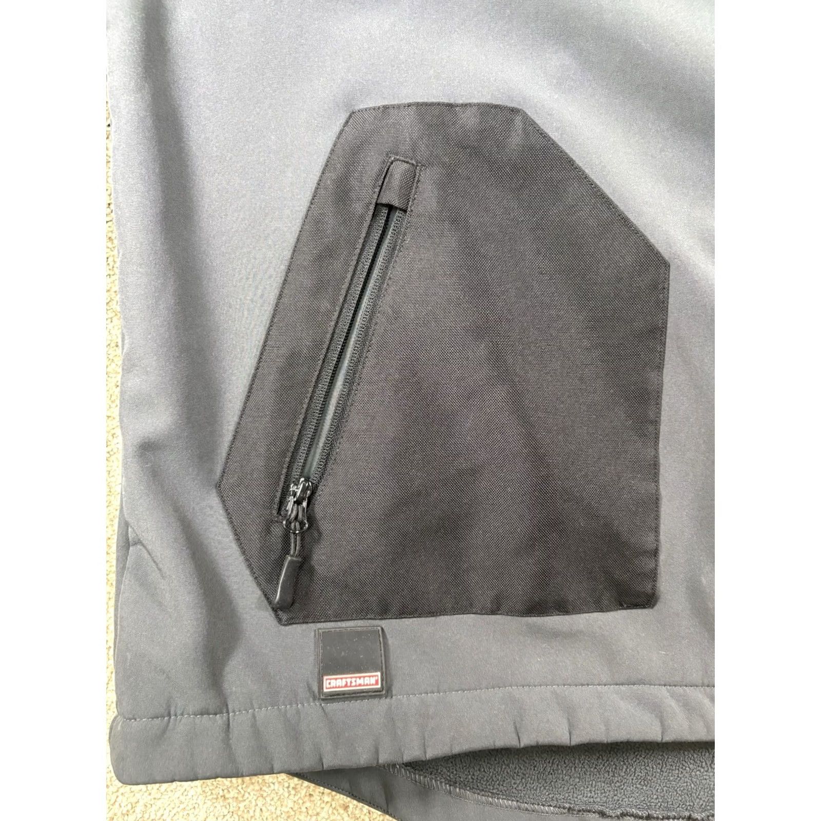 Sears Y2K Sears Craftsman Tools Winter Full Zip Jacket Grey & Black XXL Men Athletic Outdoor Retro Workwear Full Zip Jacket Size US XXL / EU 58 / 5 - 6 Thumbnail